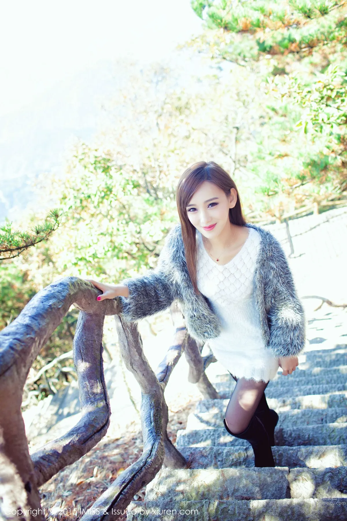 李玉潔Daisy《武漢大别山薄刀峰旅拍》 [愛蜜社IMiss] Vol.040 寫真集 8