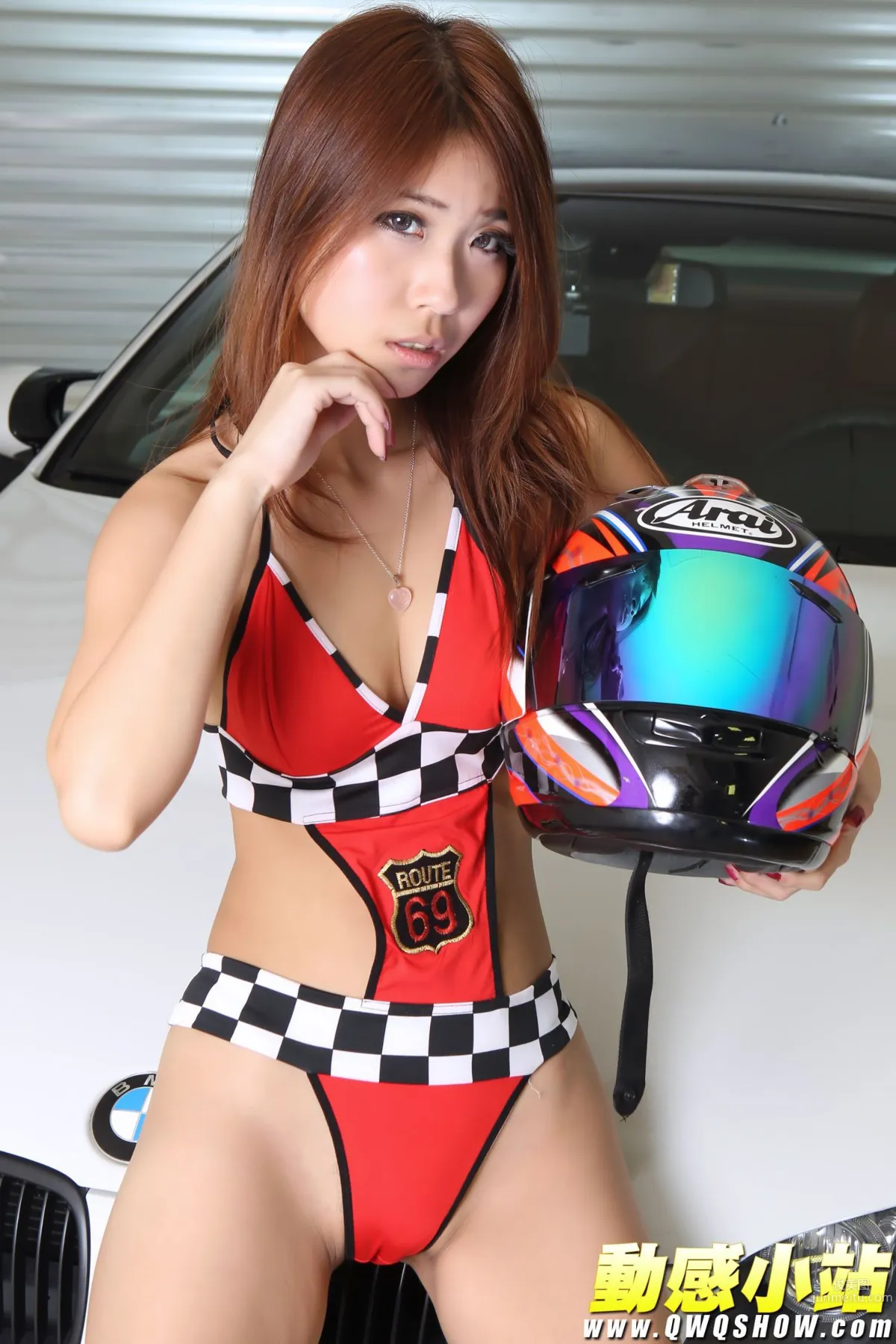 动感之星 小君《宝马车模女郎》 [动感小站] NO.110 写真集6