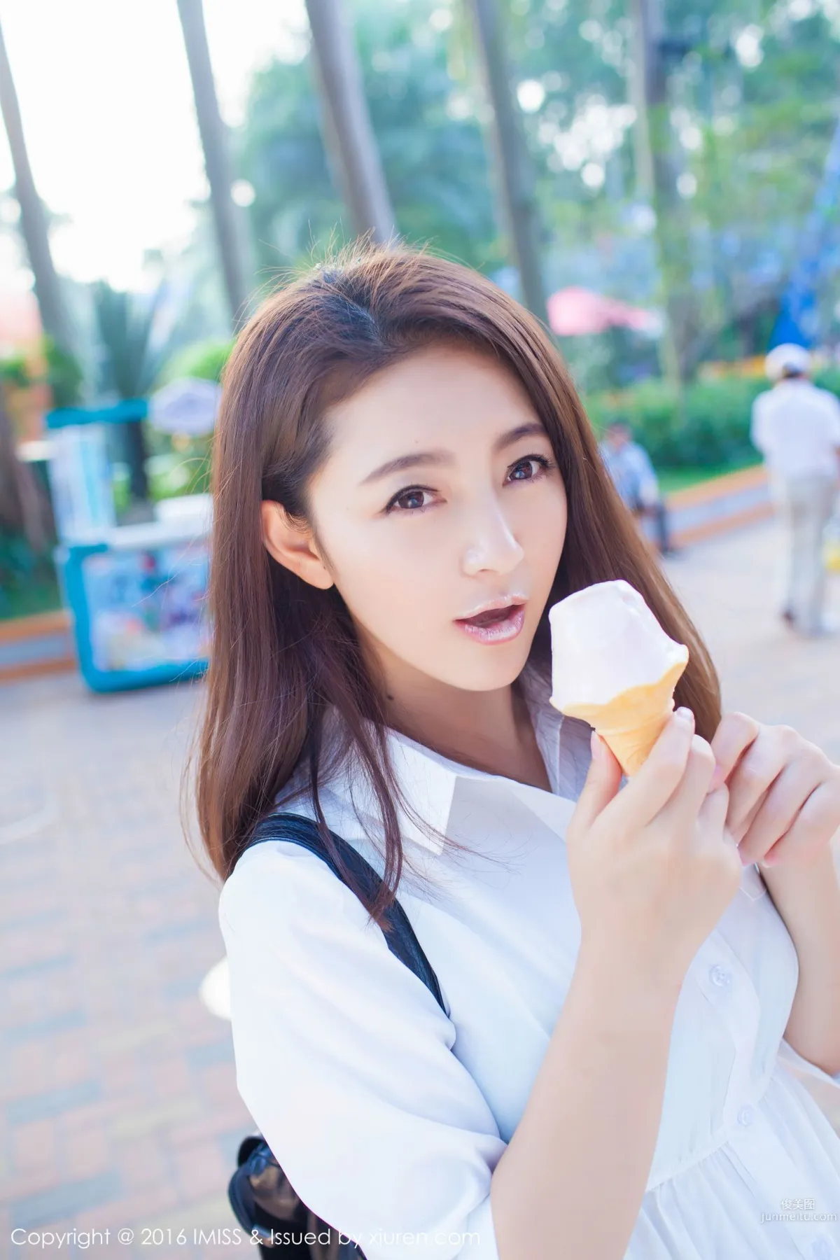 夏茉GIGI《2套服飾街拍》 [愛蜜社IMiss] Vol.066 寫真集 35