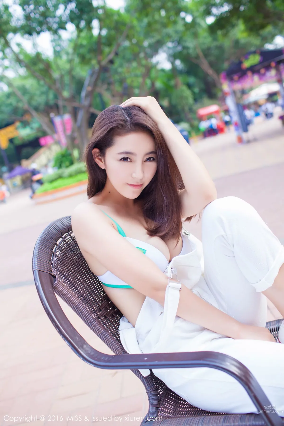 夏茉GIGI《2套服飾街拍》 [愛蜜社IMiss] Vol.066 寫真集 19