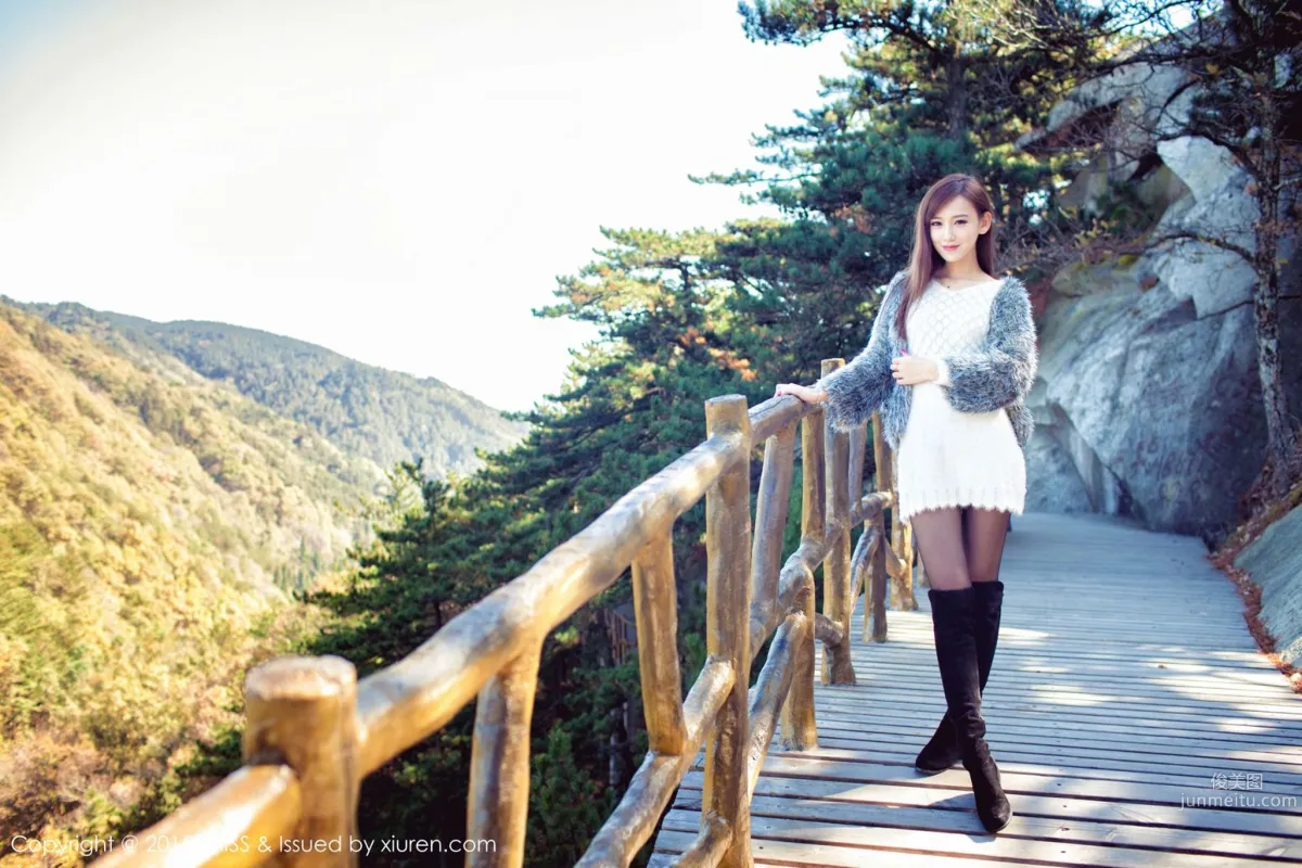 李玉潔Daisy《武漢大别山薄刀峰旅拍》 [愛蜜社IMiss] Vol.040 寫真集 6