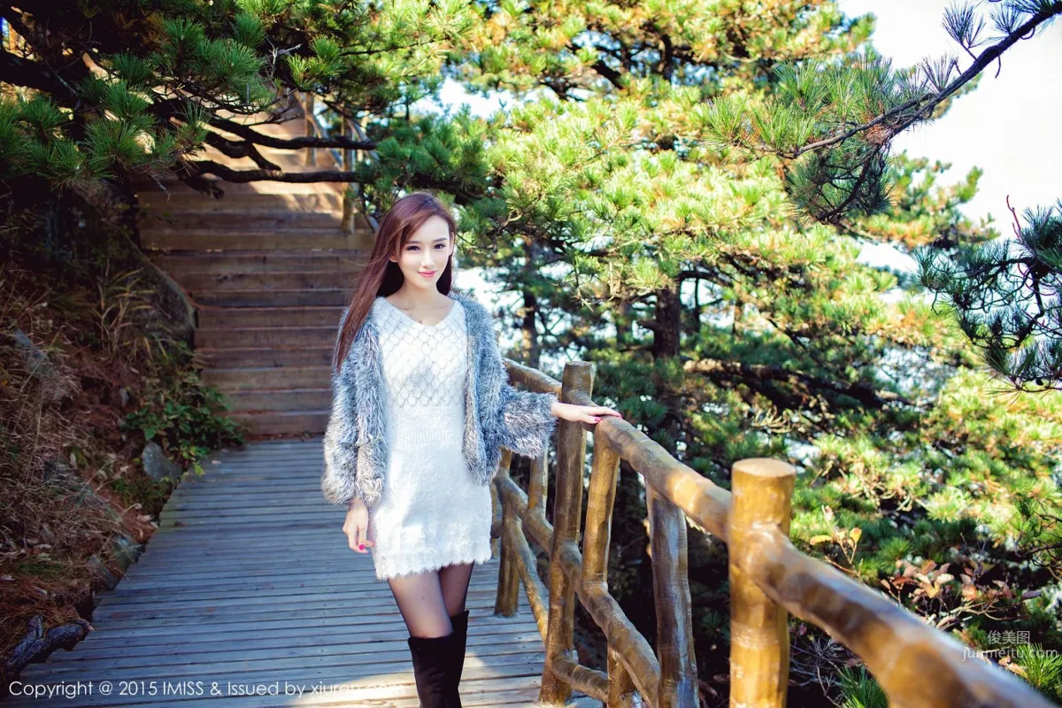 李玉潔Daisy《武漢大别山薄刀峰旅拍》 [愛蜜社IMiss] Vol.040 寫真集 5