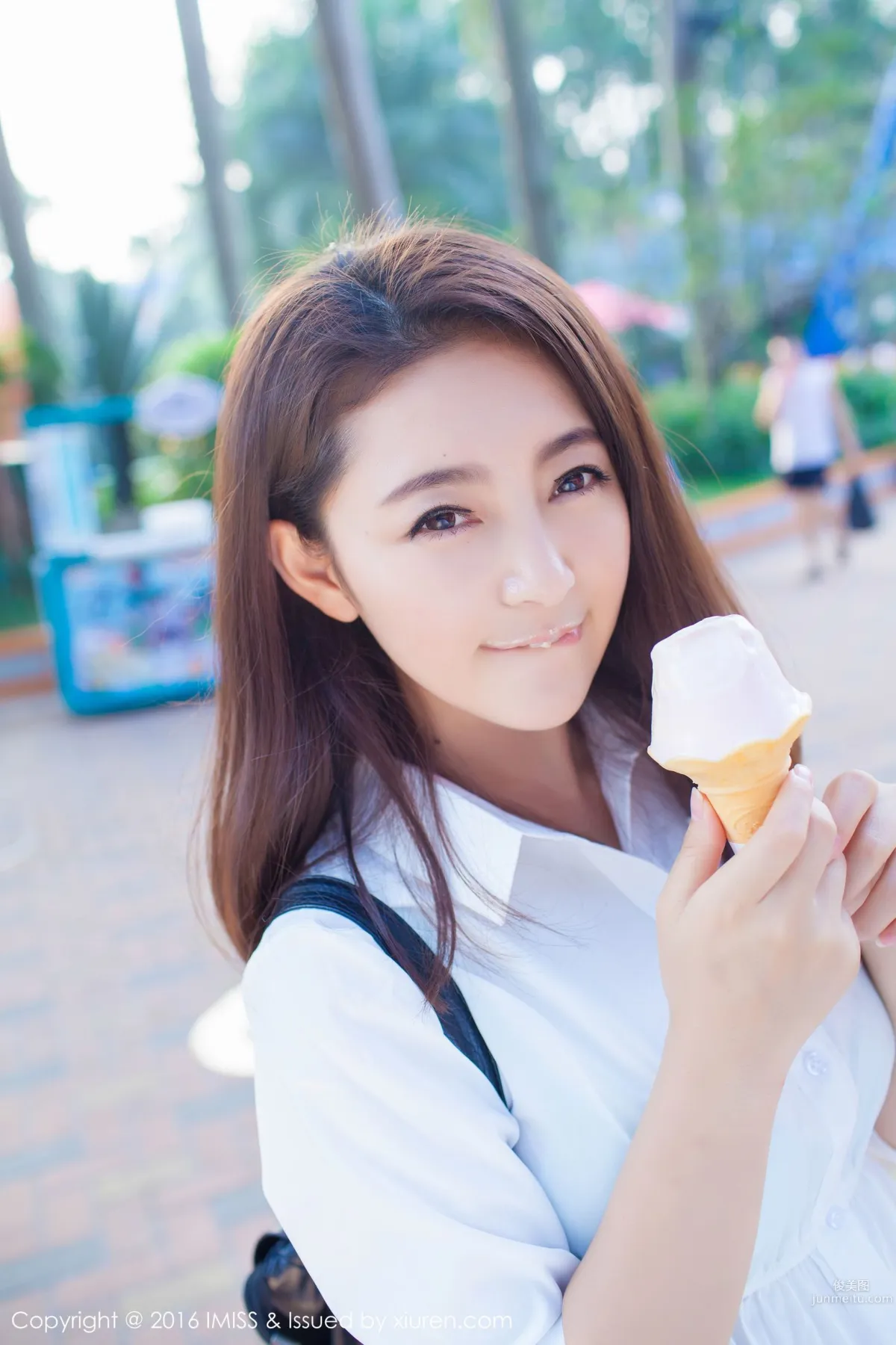 夏茉GIGI《2套服飾街拍》 [愛蜜社IMiss] Vol.066 寫真集 36