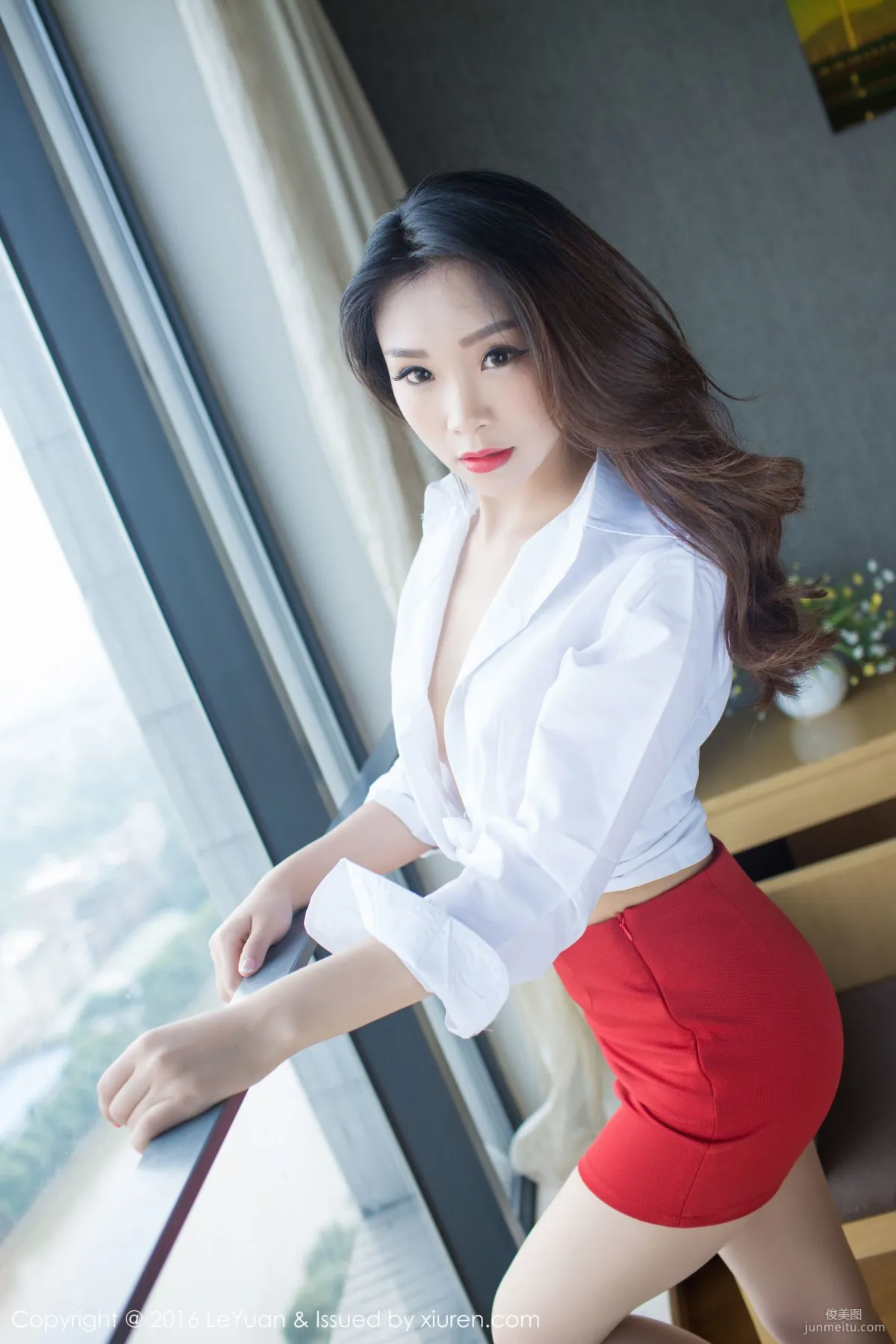 Tina 《黑絲兔女郎+OL誘惑》[星樂園LeYuan] Vol.016 寫真集 21