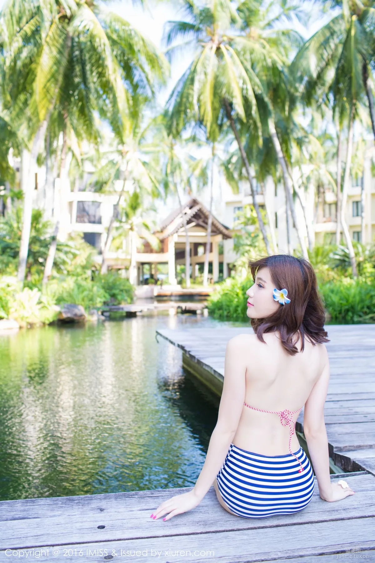 氣質美女@Sandy陳天揚《蘭卡威旅拍》 [愛蜜社IMiss] Vol.083 寫真集 23