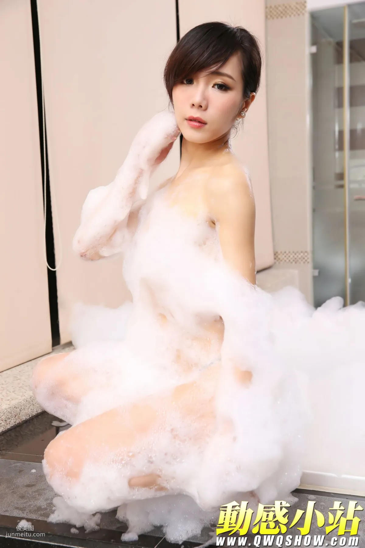 動感之星 精靈《浴室泡沫人體攝影》 [動感小站] NO.262 寫真集 13