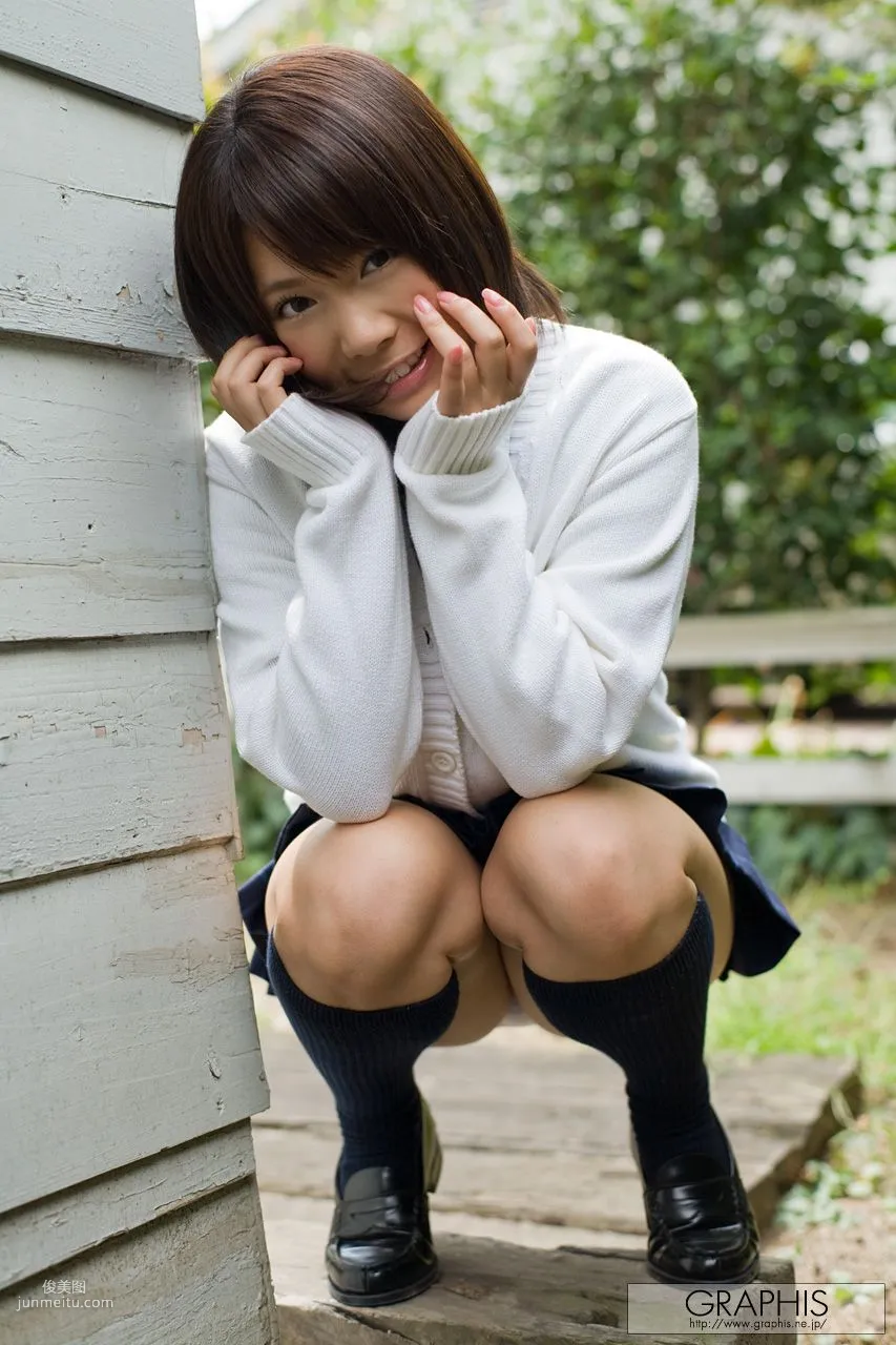 An Shinohara 篠原杏 [Graphis] First Gravure 初脫ぎ娘 寫真集 14