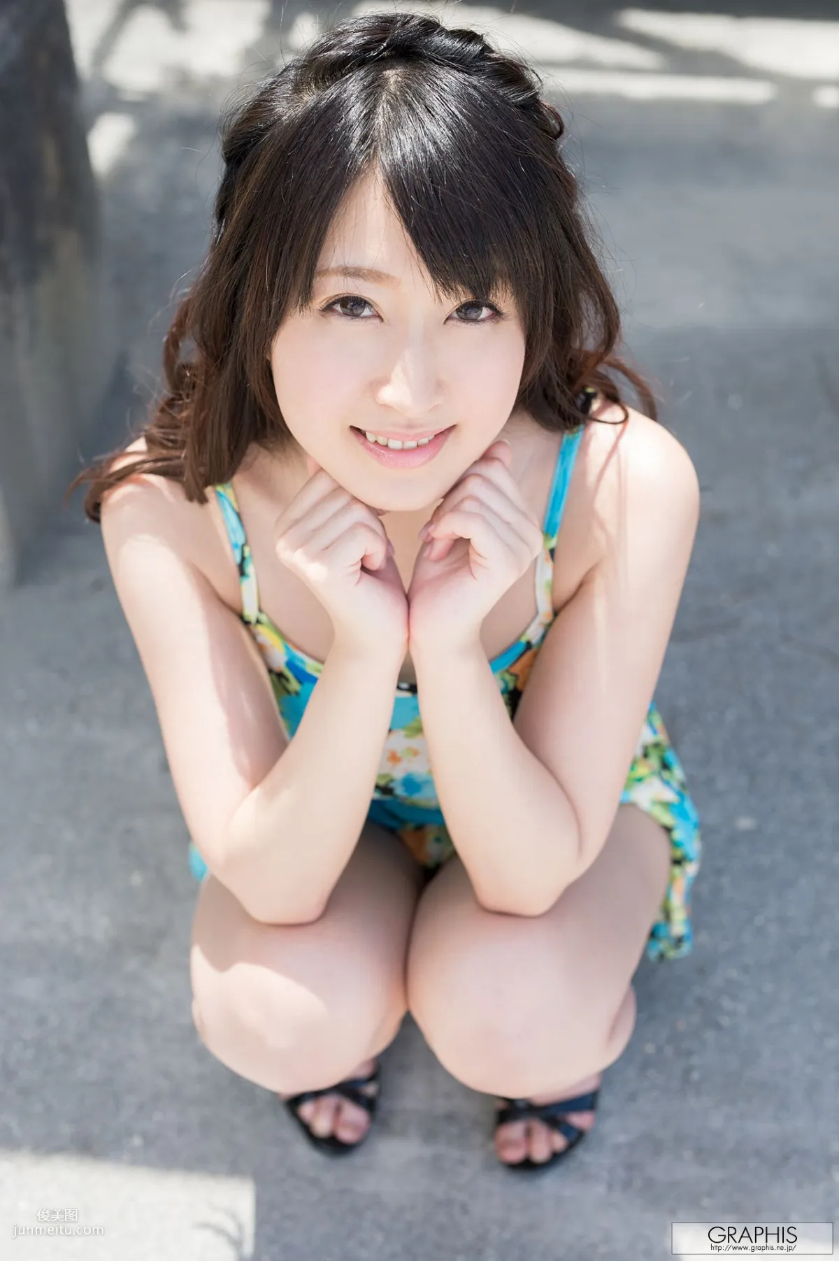 美里有纱《Blue & Green》 [Graphis] Gals 写真集3