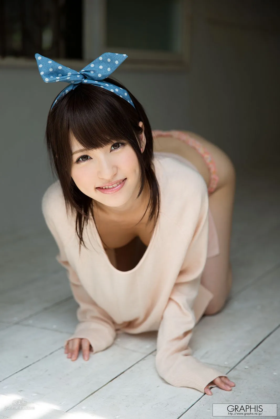 天使もえ/天使萌 [Graphis] First Gravure 初脫ぎ娘 寫真集 7