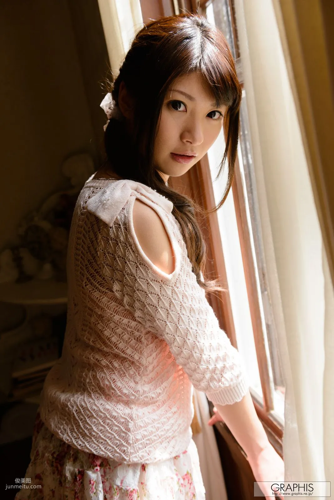 緒川裡緒/緒川りお [Graphis] First Gravure 初脫ぎ娘 寫真集 5