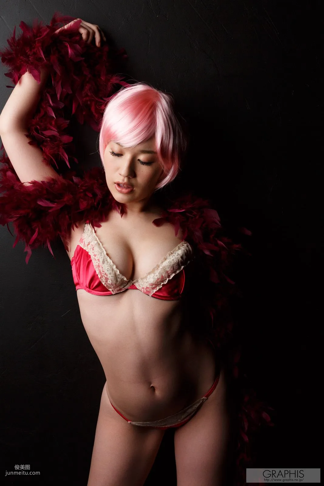 本田莉子/仲裡紗羽《Transparency》 [Graphis] Gals 寫真集 34