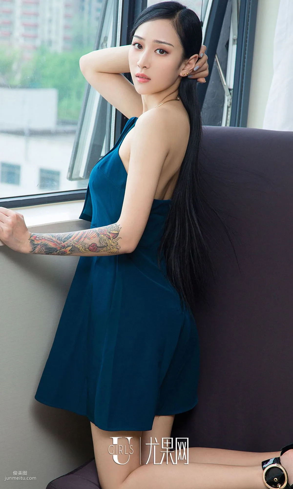 安雅若《婉約花臂》 [尤果圈] No.720 寫真集 10