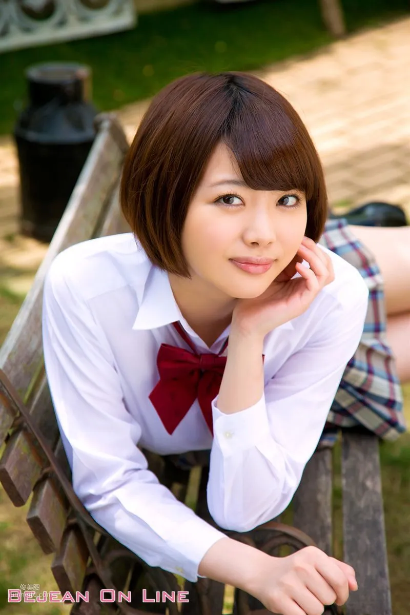 私立Bejean女學館 Nanami Moegi 萌木七海 [Bejean On Line] 寫真集 16