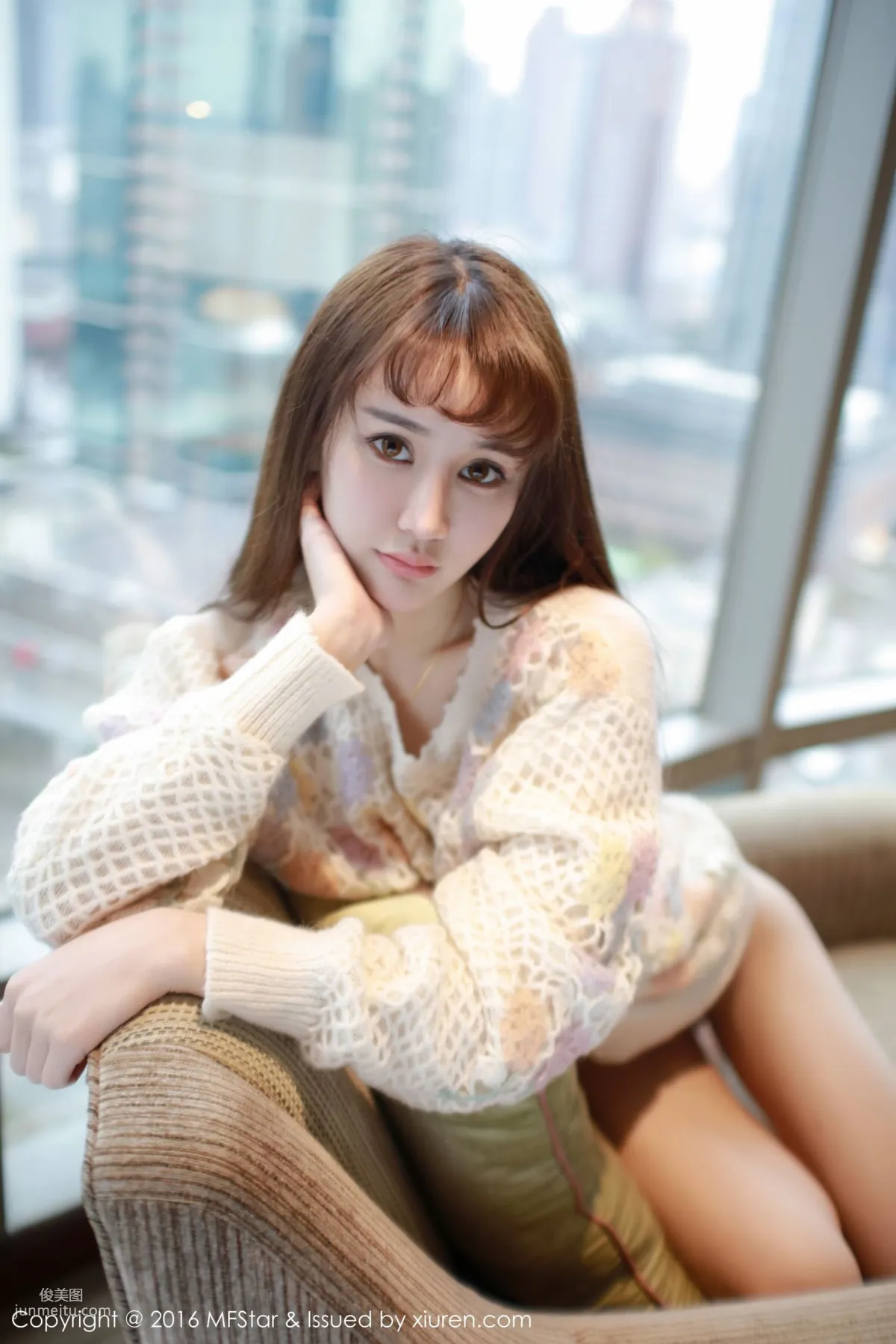 Cheryl青樹《死庫水+性感針織衫》 [模範學院MFStar] Vol.045 寫真集 34