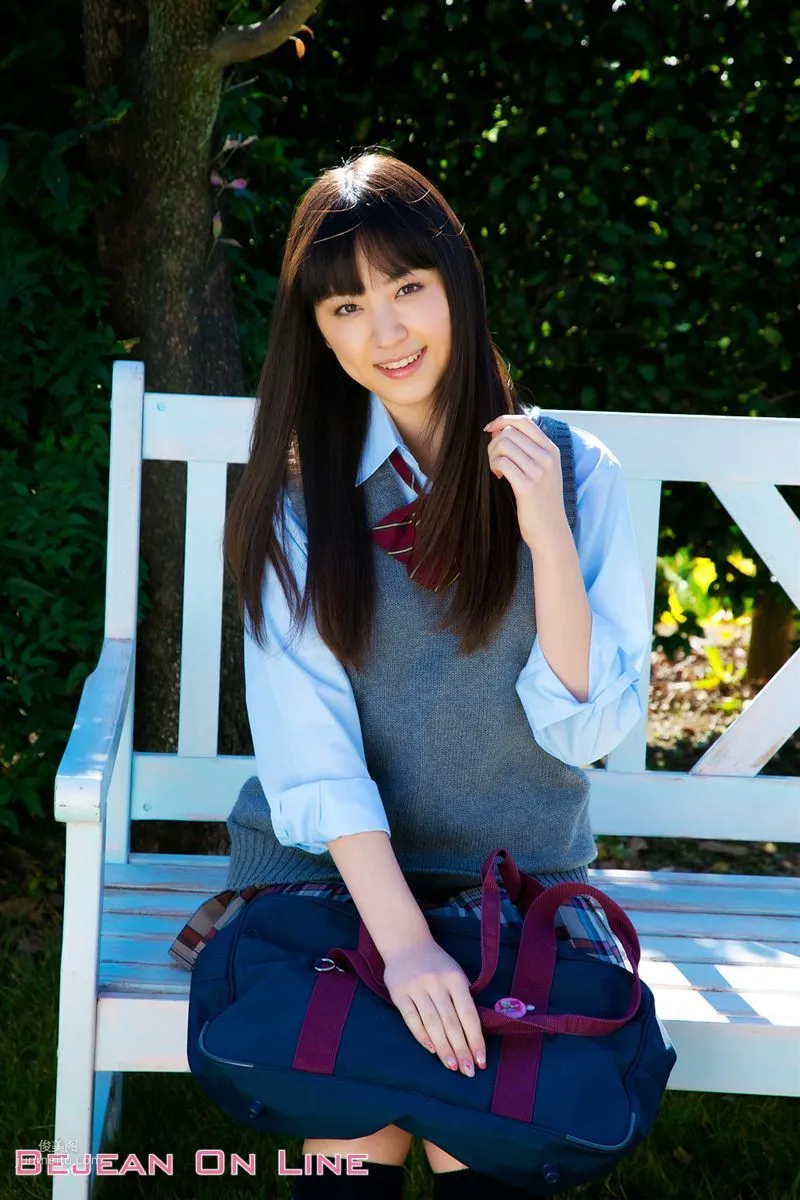 [Bejean On Line] 私立Bejean女学館 船岡咲 写真集9