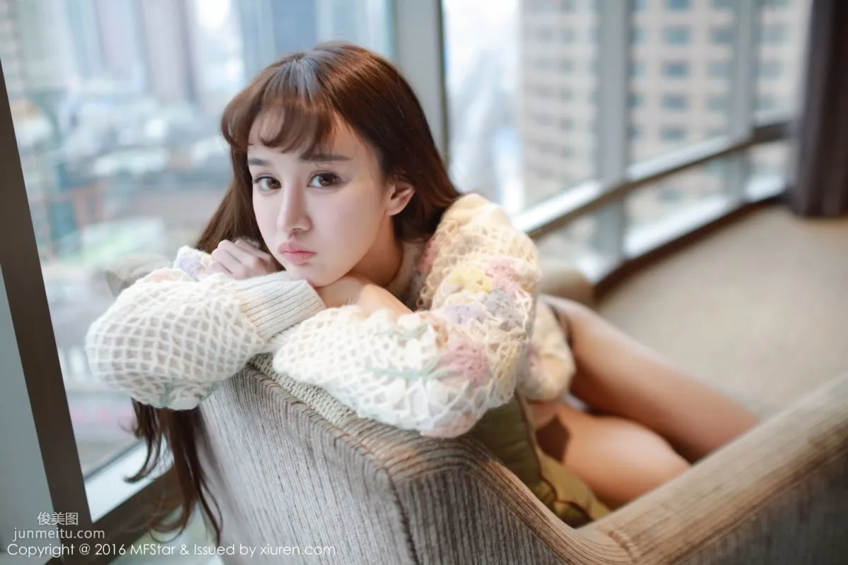 Cheryl青樹《死庫水+性感針織衫》 [模範學院MFStar] Vol.045 寫真集 36