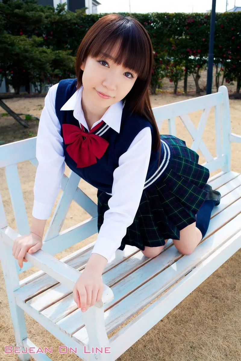 私立Bejean女學館 Airi Shimizu 清水あいり [Bejean On Line] 寫真集 17