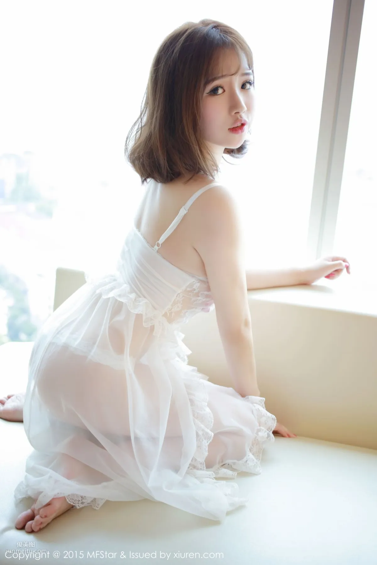 徐cake《粉嫩粉嫩的養眼妹子》 [模範學院MFStar] Vol.012 寫真集 46