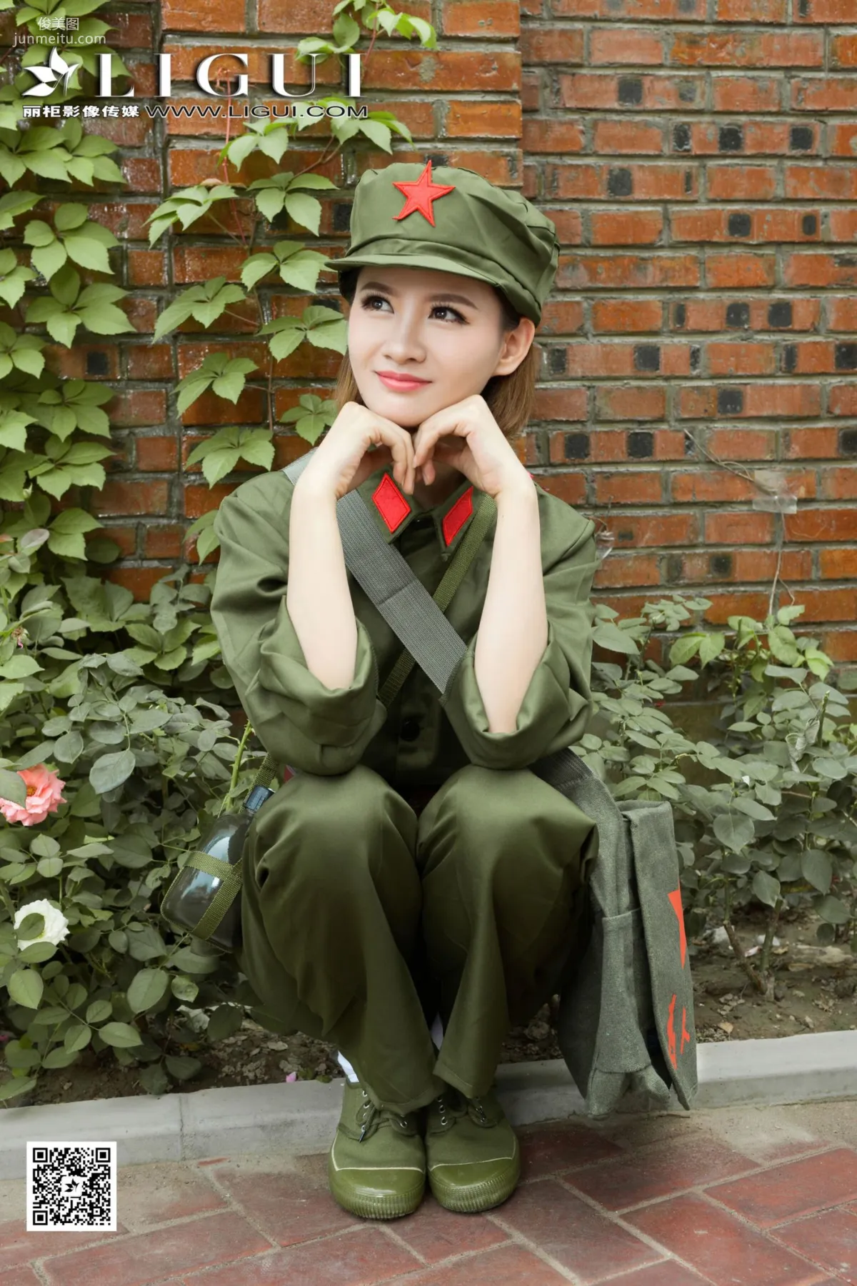 AMY《民国女兵》 [丽柜] 写真集8