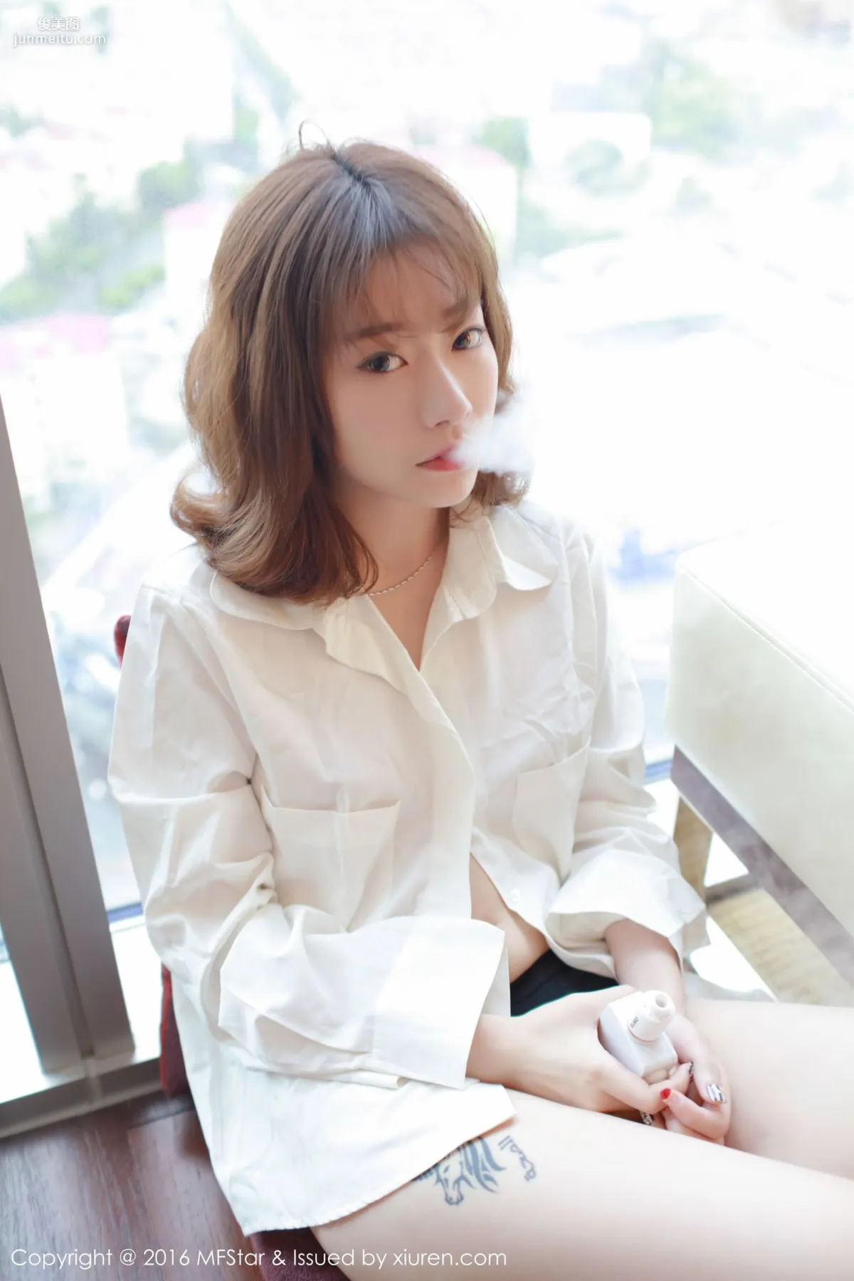 陳思雨Mango《誘人的豐胸與修長美腿》 [模範學院MFStar] Vol.066 寫真集 31