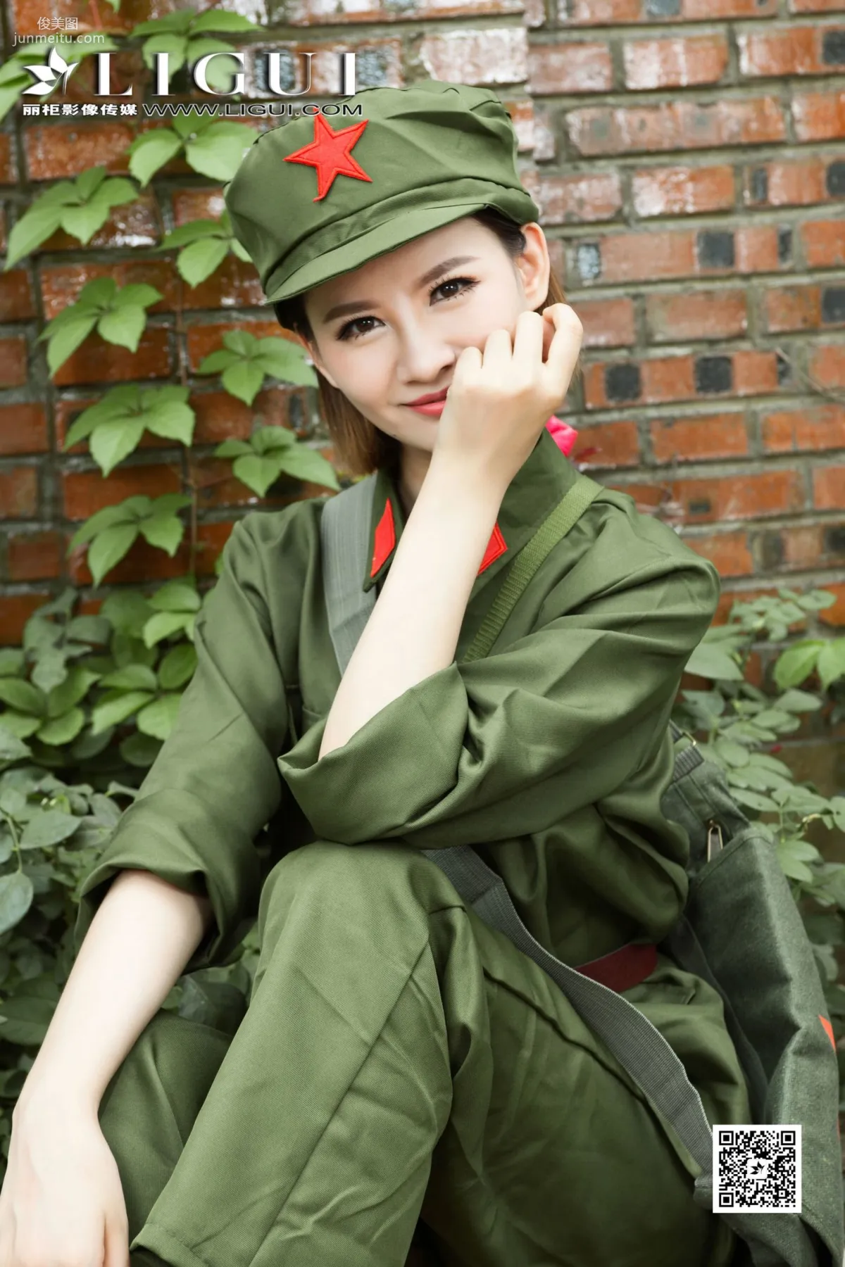 AMY《民国女兵》 [丽柜] 写真集20