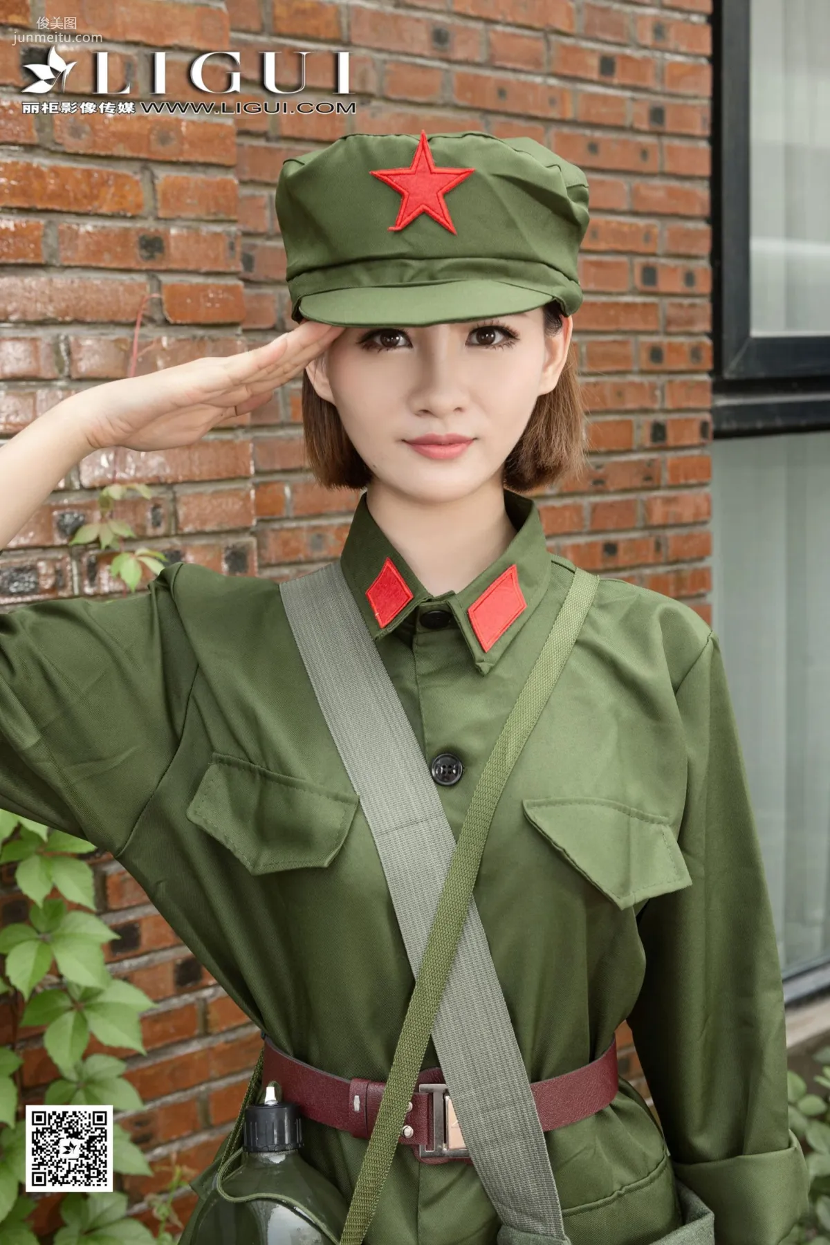 AMY《民国女兵》 [丽柜] 写真集1