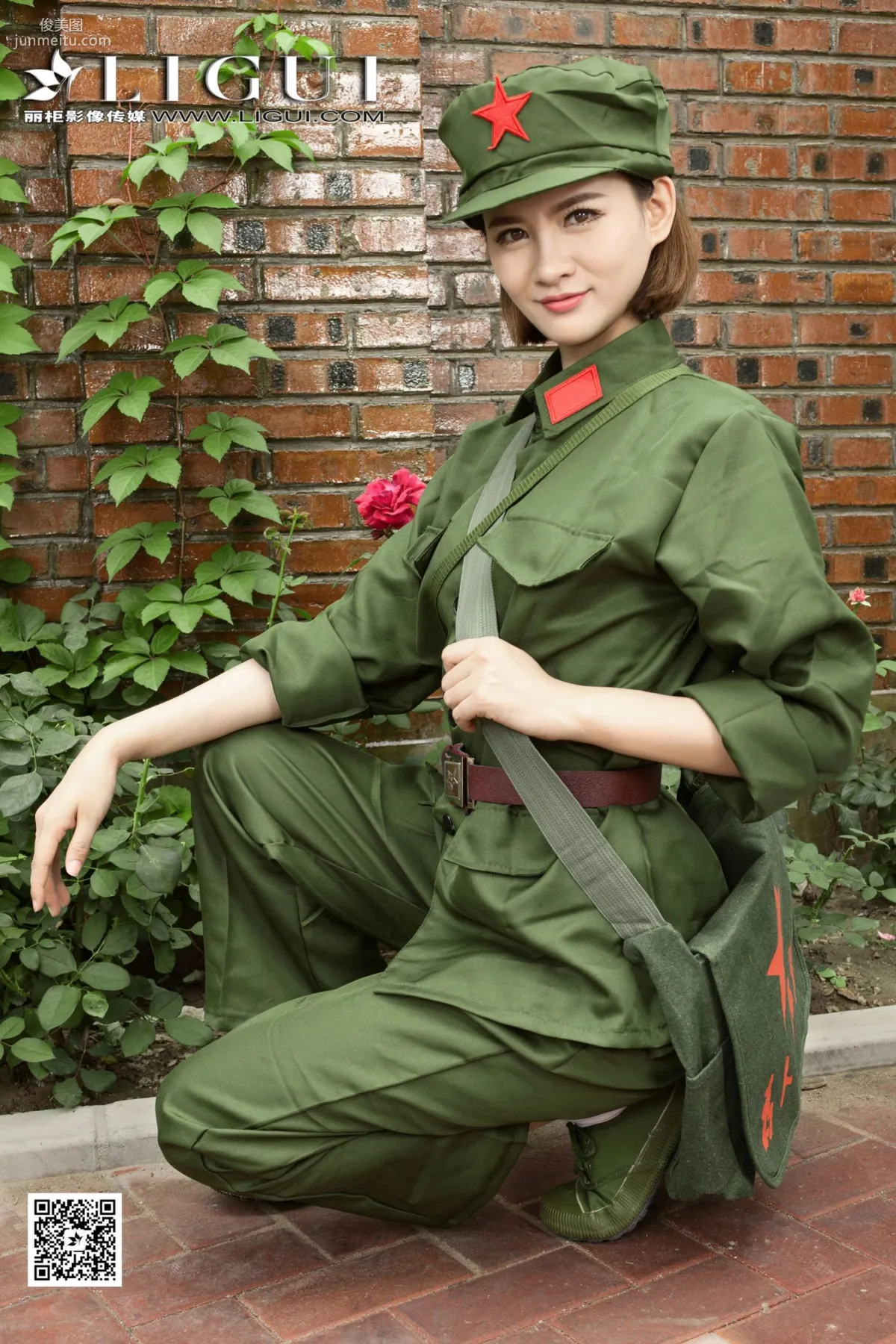 AMY《民国女兵》 [丽柜] 写真集12