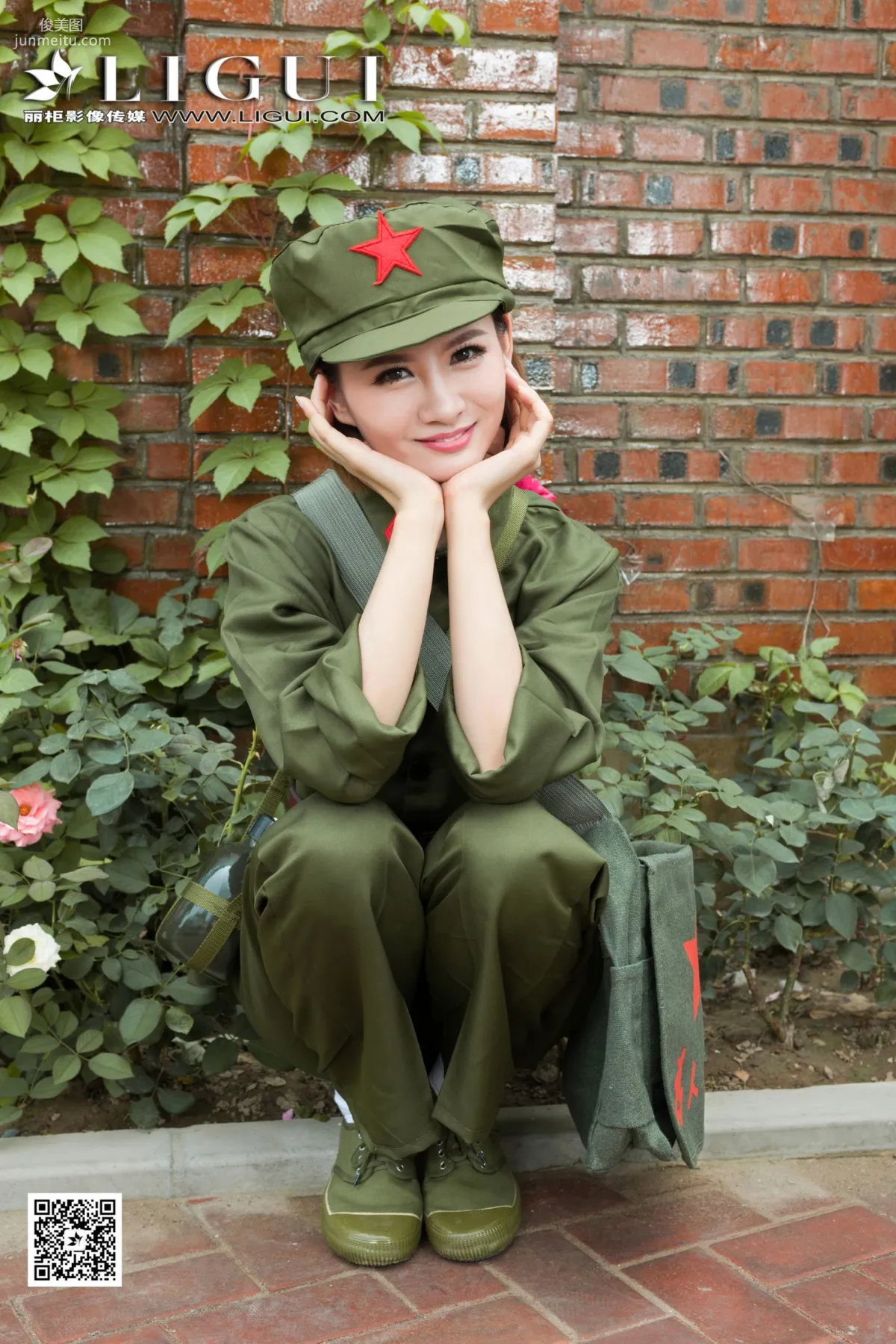 AMY《民国女兵》 [丽柜] 写真集9