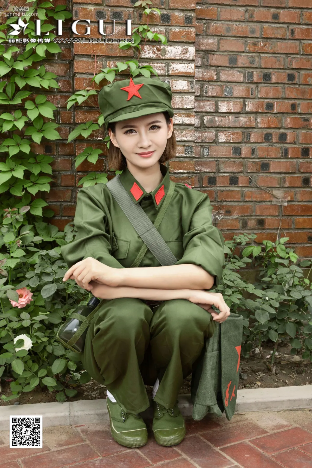 AMY《民国女兵》 [丽柜] 写真集10