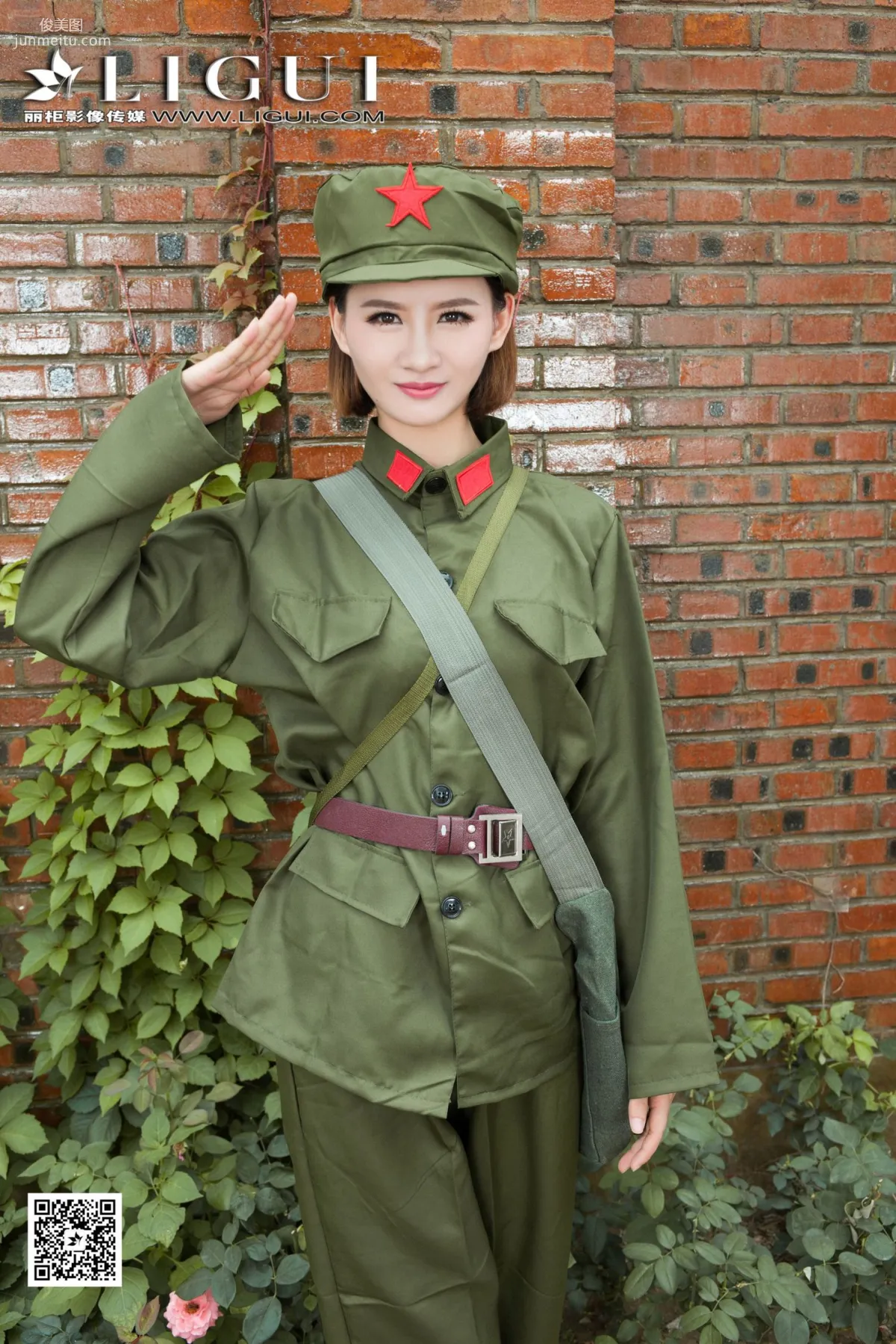 AMY《民国女兵》 [丽柜] 写真集2