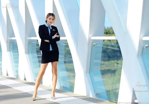 若兮《街拍OL制服》 [DDY Pantyhose] NO.025 寫真集