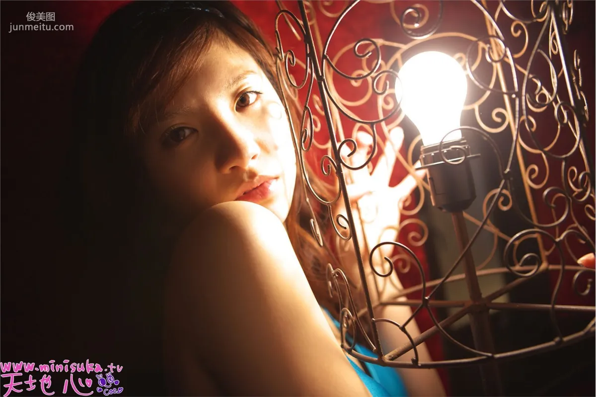 天地心 Cocoro Amachi 現役女子高生 [Minisuka.tv] 寫真集 55