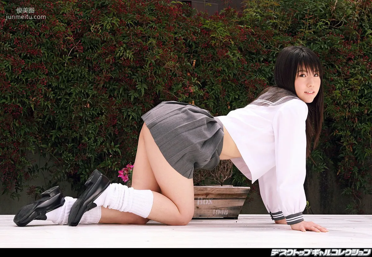 [DGC] NO.446 Moe Wakaki 若木萌 制服美少女天國 寫真集 15