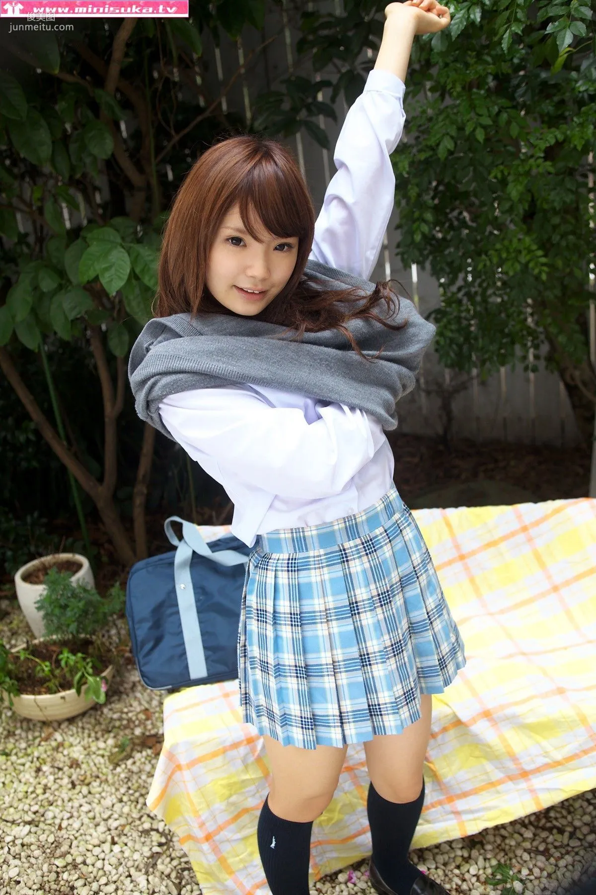佐藤愛美 Manami Sato [Minisuka.tv] 現役女子高生 寫真集 31
