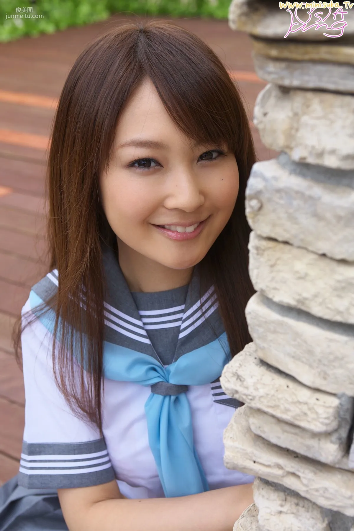 仁藤みさき/仁藤美咲 現役女子高生 [Minisuka.tv] 寫真集 56