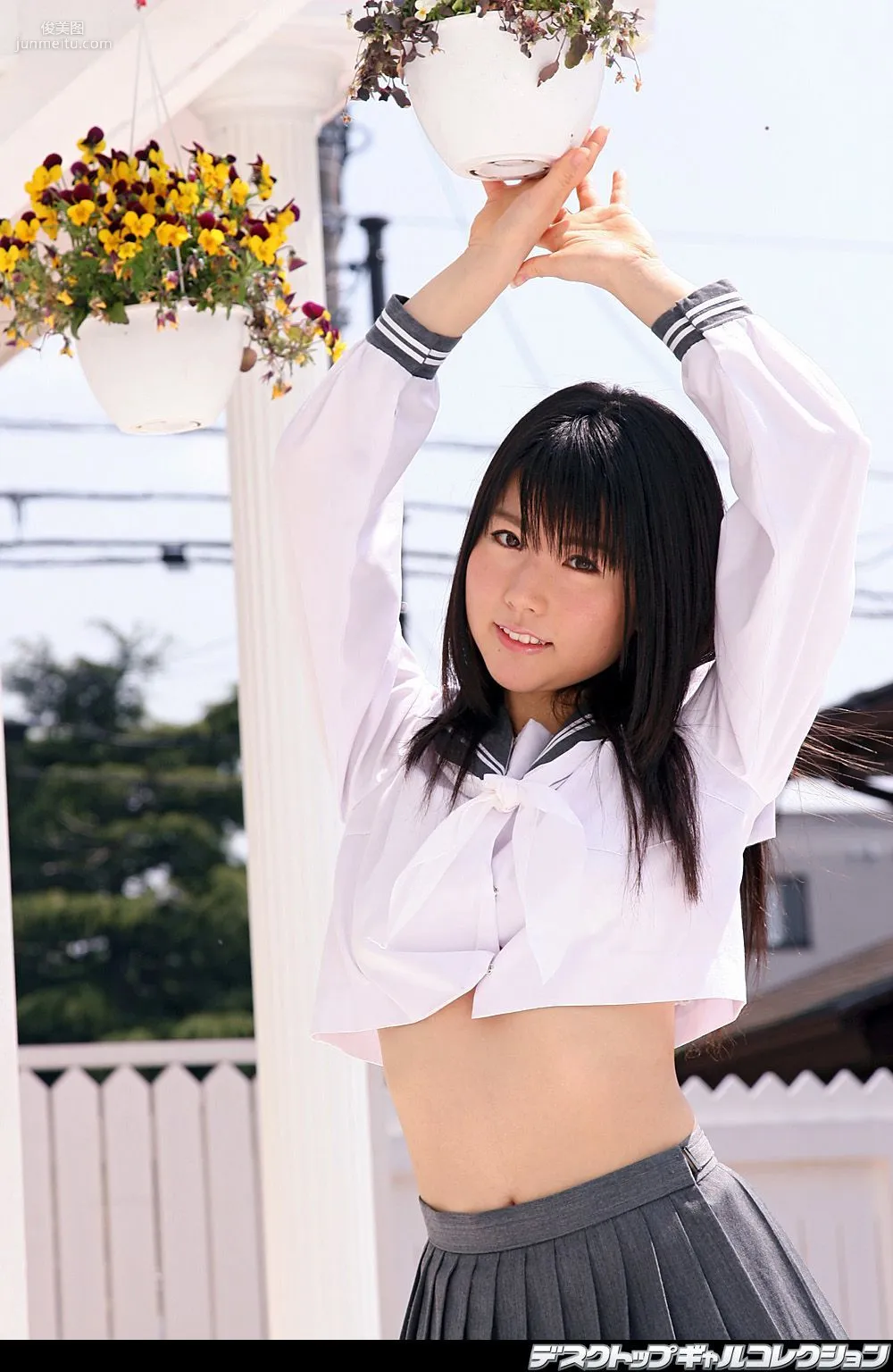 [DGC] NO.446 Moe Wakaki 若木萌 制服美少女天國 寫真集 10