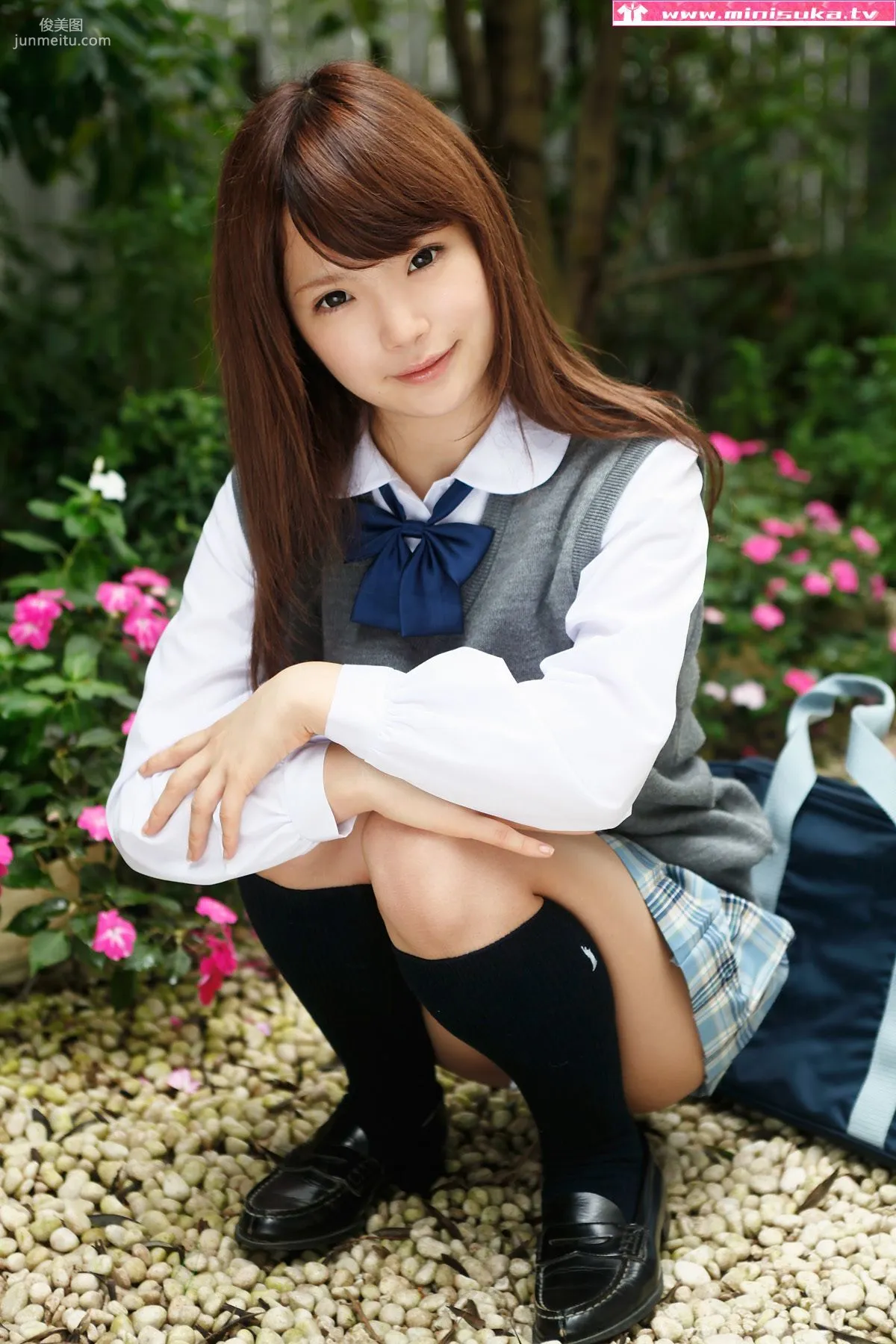 佐藤愛美 Manami Sato [Minisuka.tv] 現役女子高生 寫真集 43