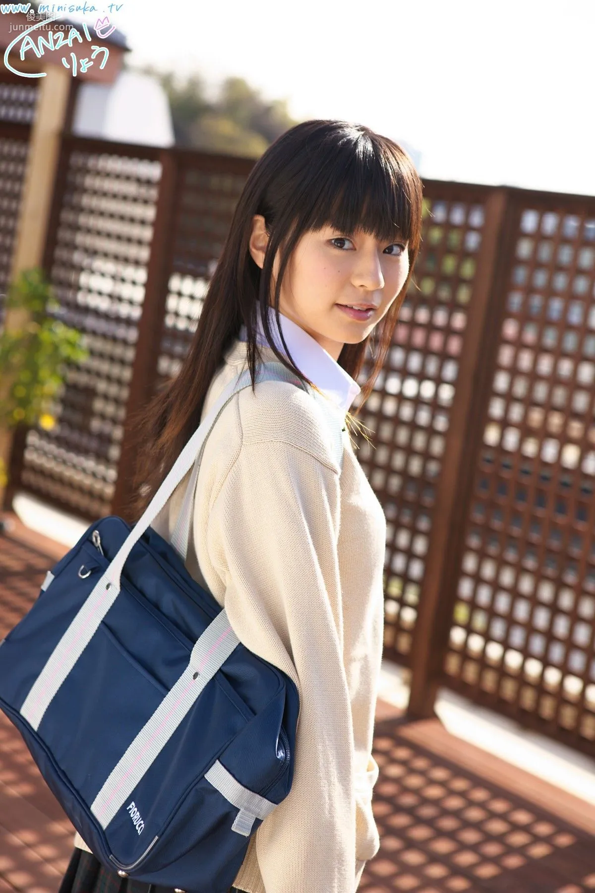 安西涼生 Ryo Anzai [Minisuka.tv] 現役女子高生 寫真集 65