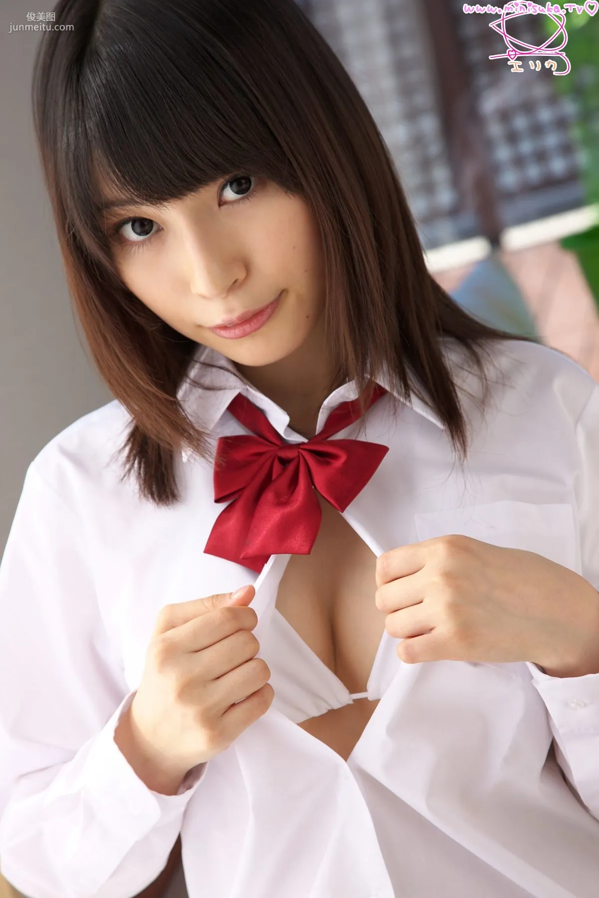 壽エリカ/壽繪裡香 Erika 現役女子高生 [Minisuka.tv] 寫真集 32