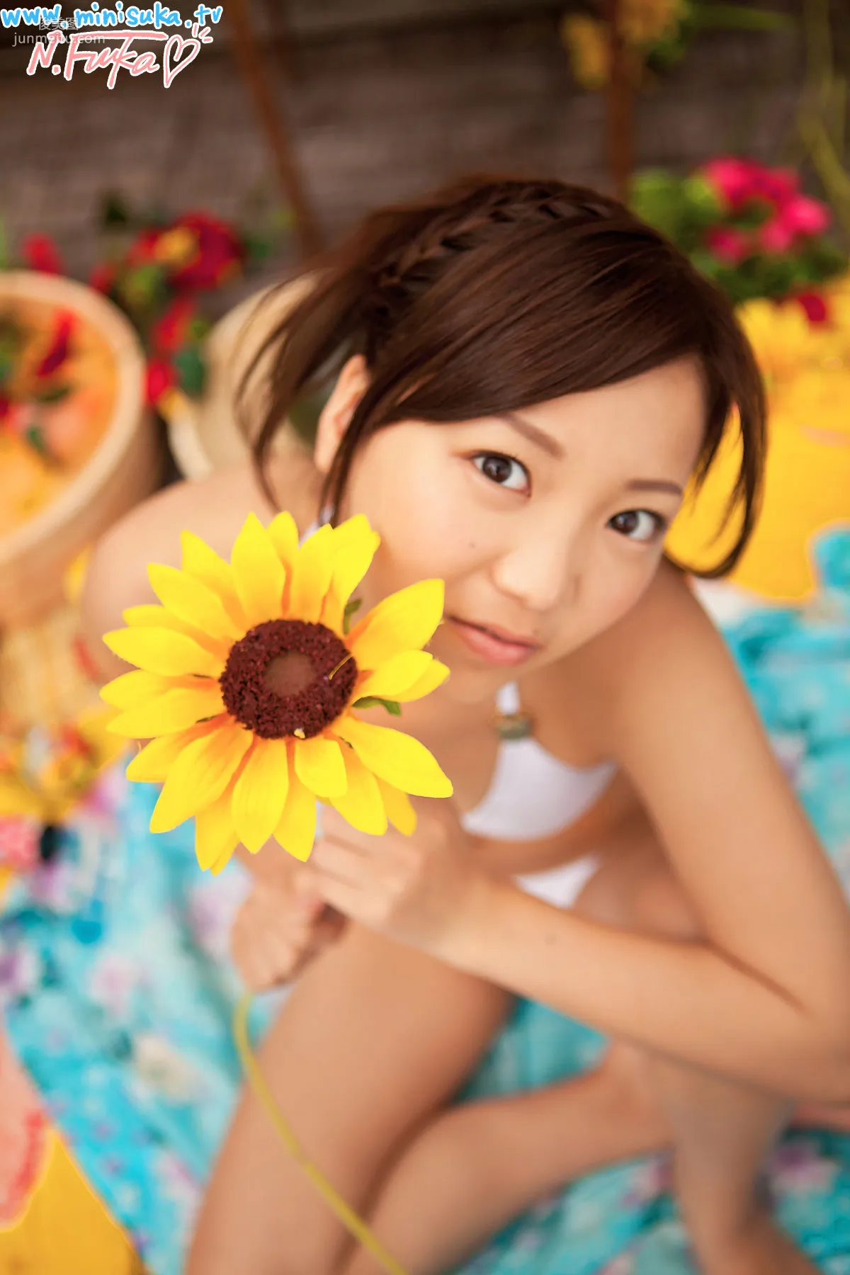 西浜ふうか Fuuka Nishihama 第三部 [Minisuka.tv] Premium Gallery 寫真集 90