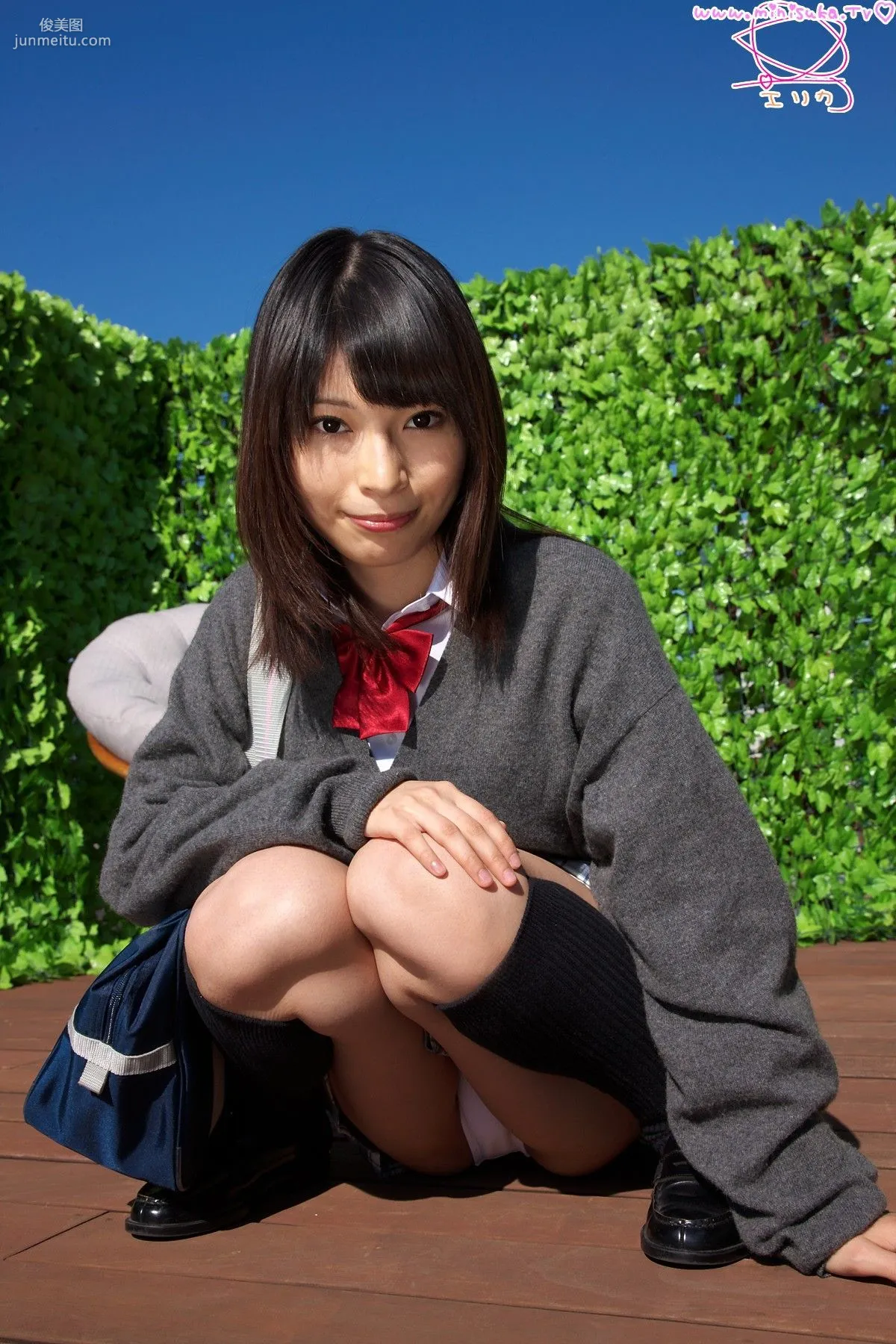 壽エリカ/壽繪裡香 Erika 現役女子高生 [Minisuka.tv] 寫真集 18