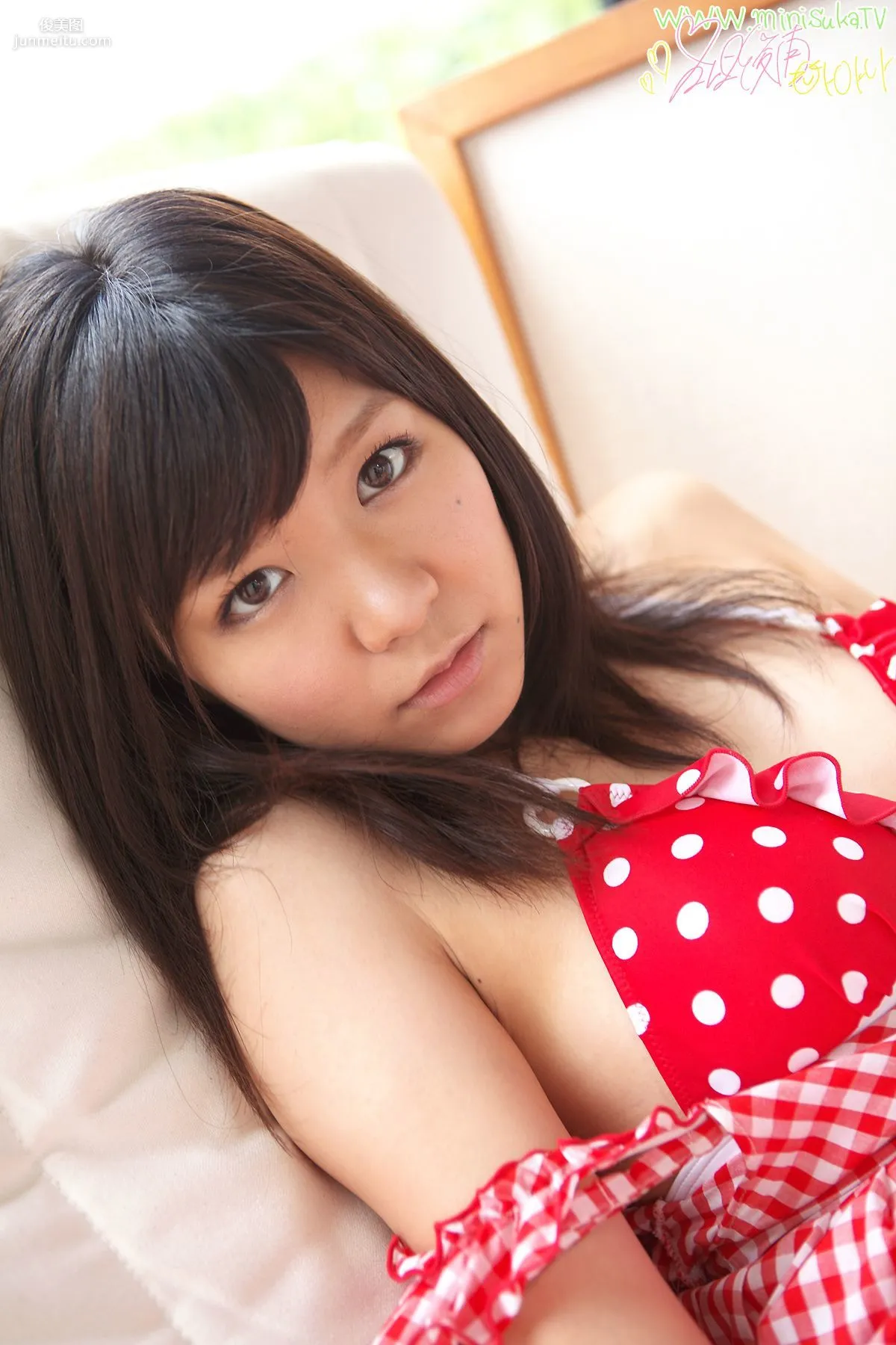 谷垣綾南 Ayana Tanigaki 現役女子高生 [Minisuka.tv] 寫真集 34