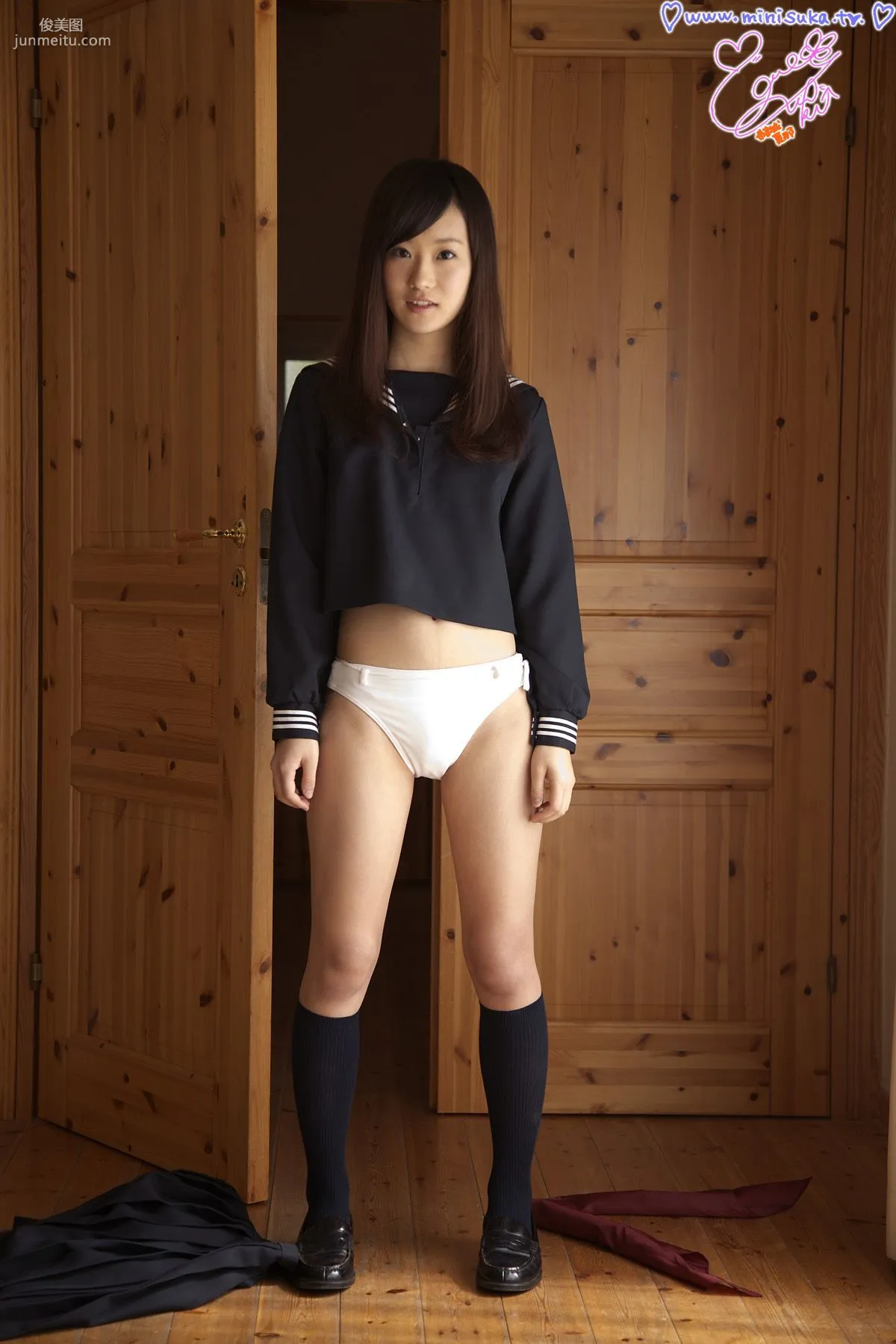 [Minisuka.tv] 結城夏那 第十部 現役女子高生 寫真集 53