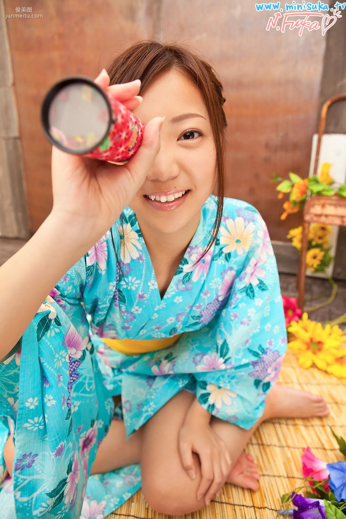 西浜ふうか Fuuka Nishihama 第三部 [Minisuka.tv] Premium Gallery 寫真集 54