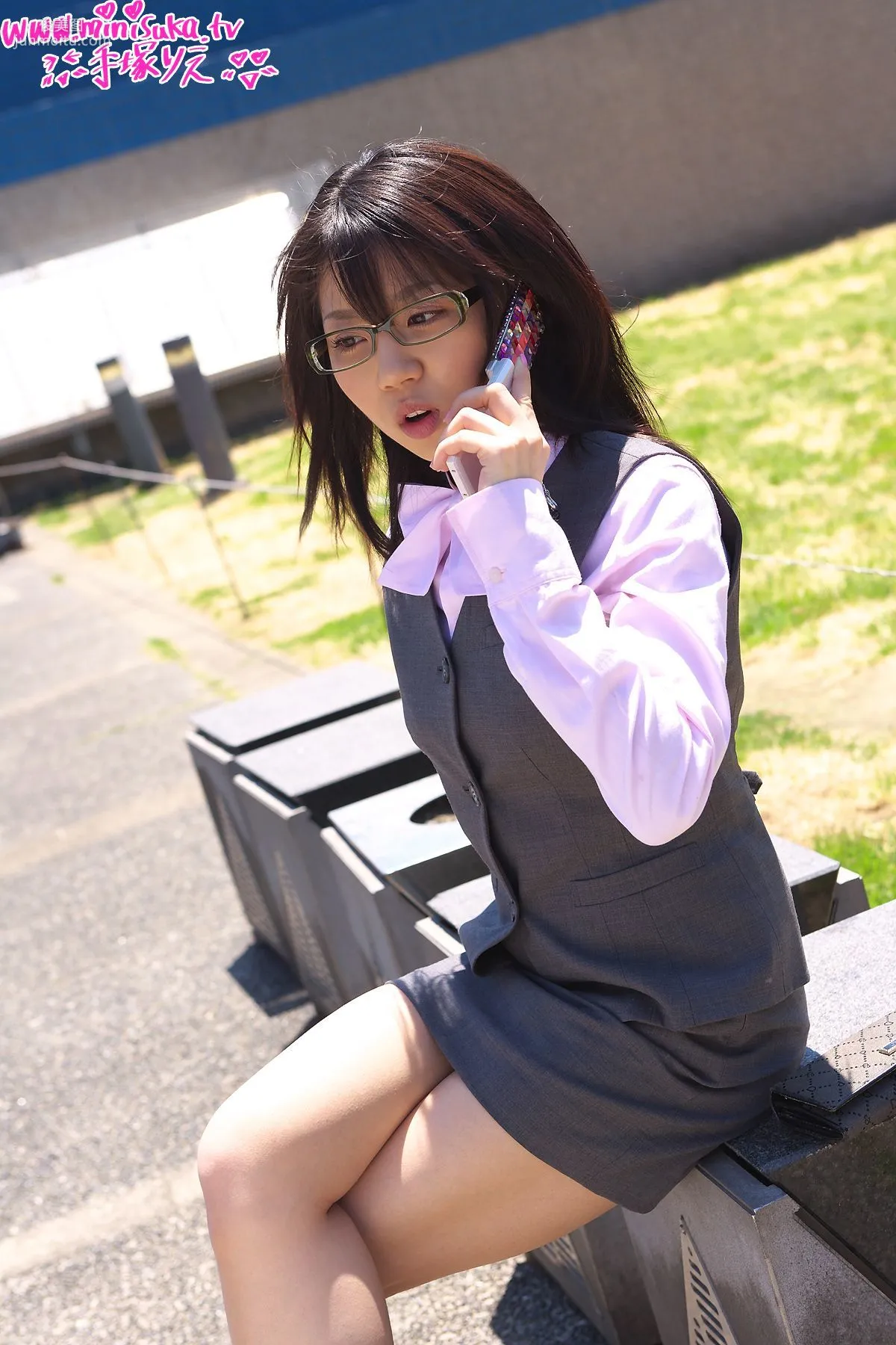 [Minisuka.tv] 手塚りえ Teduka Rie 現役女子高生 寫真集 75