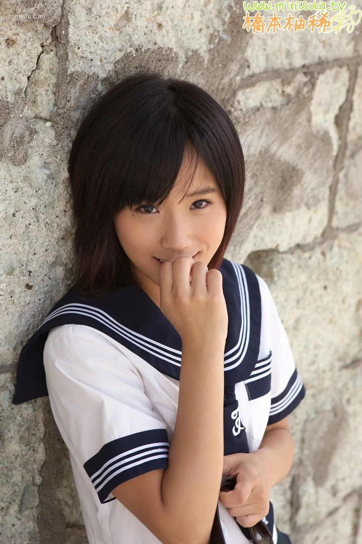 橋本柚稀 制服ギャラリ 第一部 [Minisuka.tv] 寫真集 55