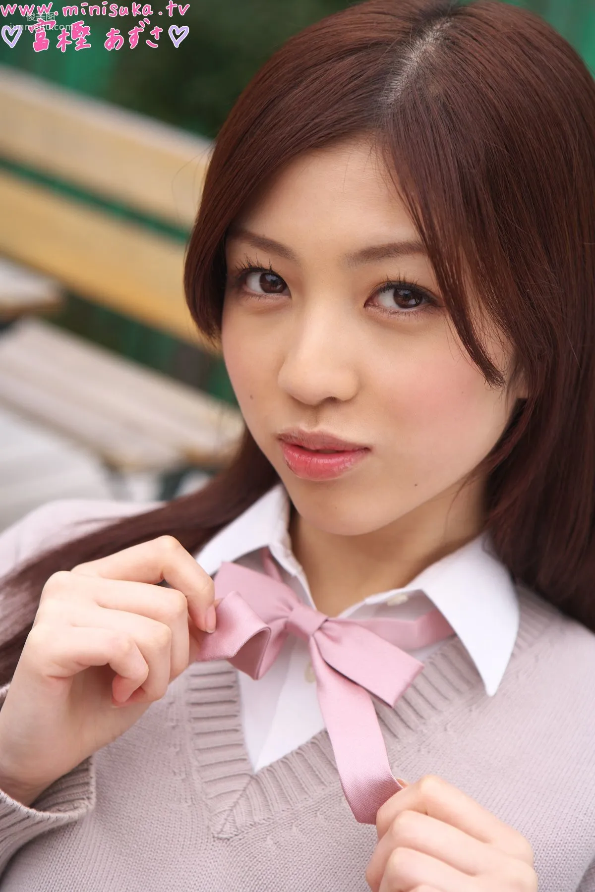 富樫あずさ Azusa Togashi 第二部 [Minisuka.tv] 現役女子高生 寫真集 8