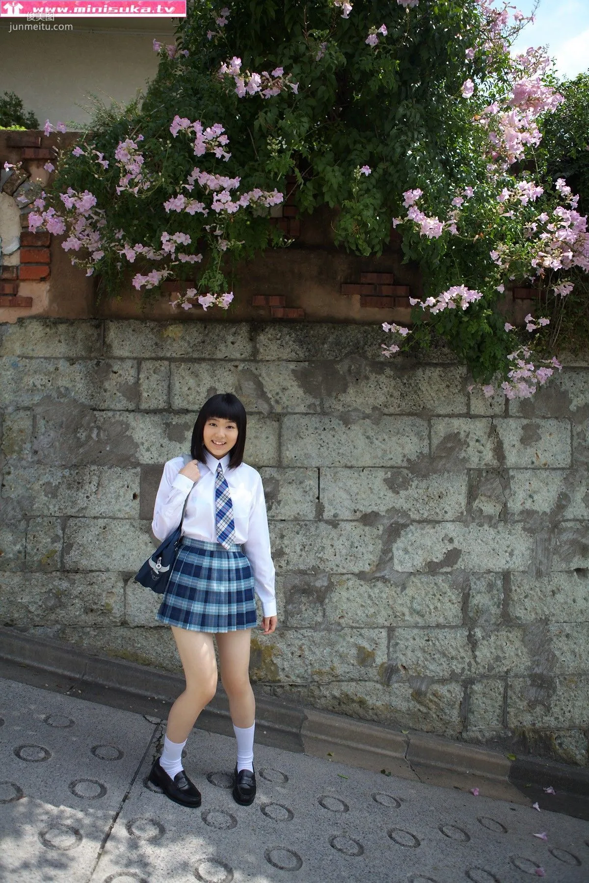 三崎鈴 现役女子高生 [Minisuka.tv] Special Gallery 写真集90
