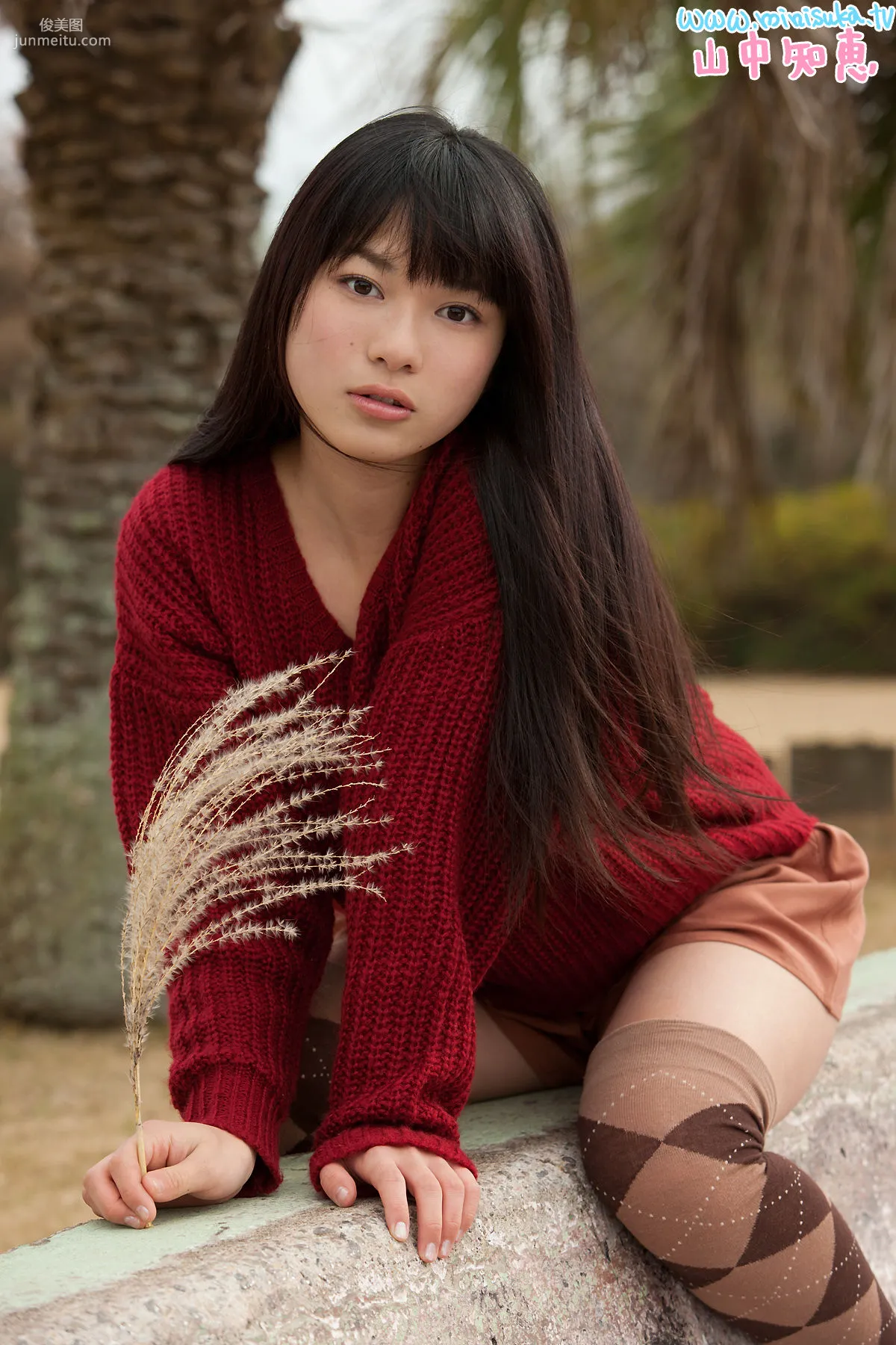 山中知恵 Tomoe Yamanaka 第三部 [Minisuka.tv] 寫真集 56