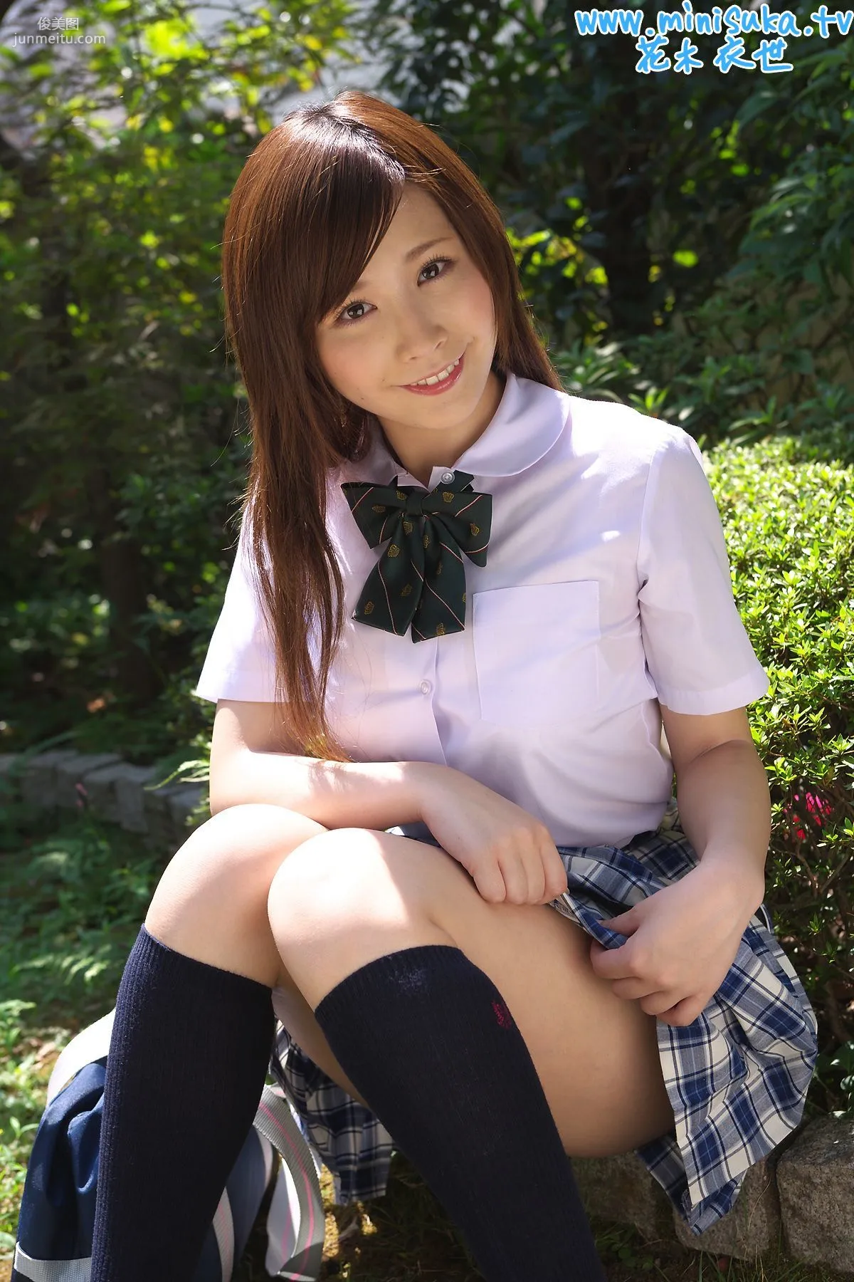 花木衣世 Iyo Hanaki 現役女子高生 [Minisuka.tv] 寫真集 63